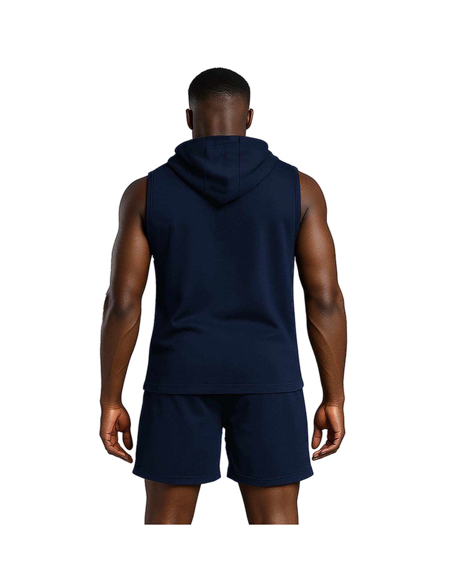 تاپ ورزشی مردانه کلاهدار سرمه ای نوزده نود و یک 1991 مدل TS1985 NB