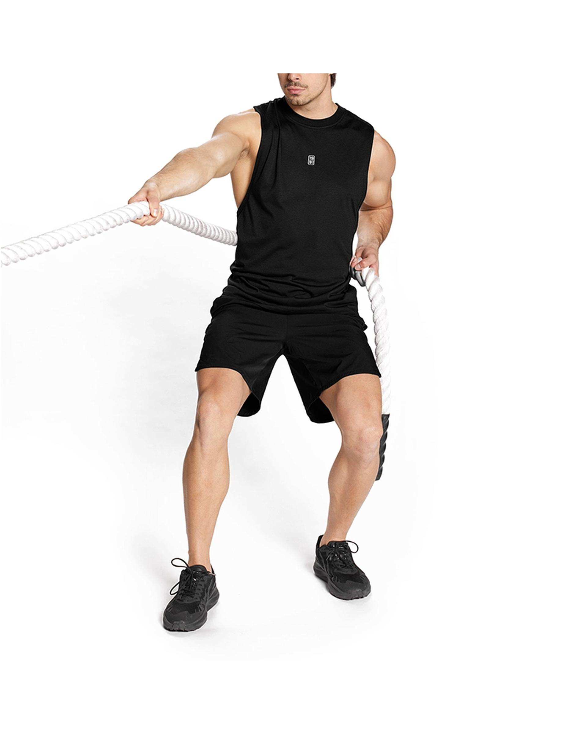 تاپ ورزشی مردانه کلاهدار مشکی نوزده نود و یک 1991 مدل TS1986 B