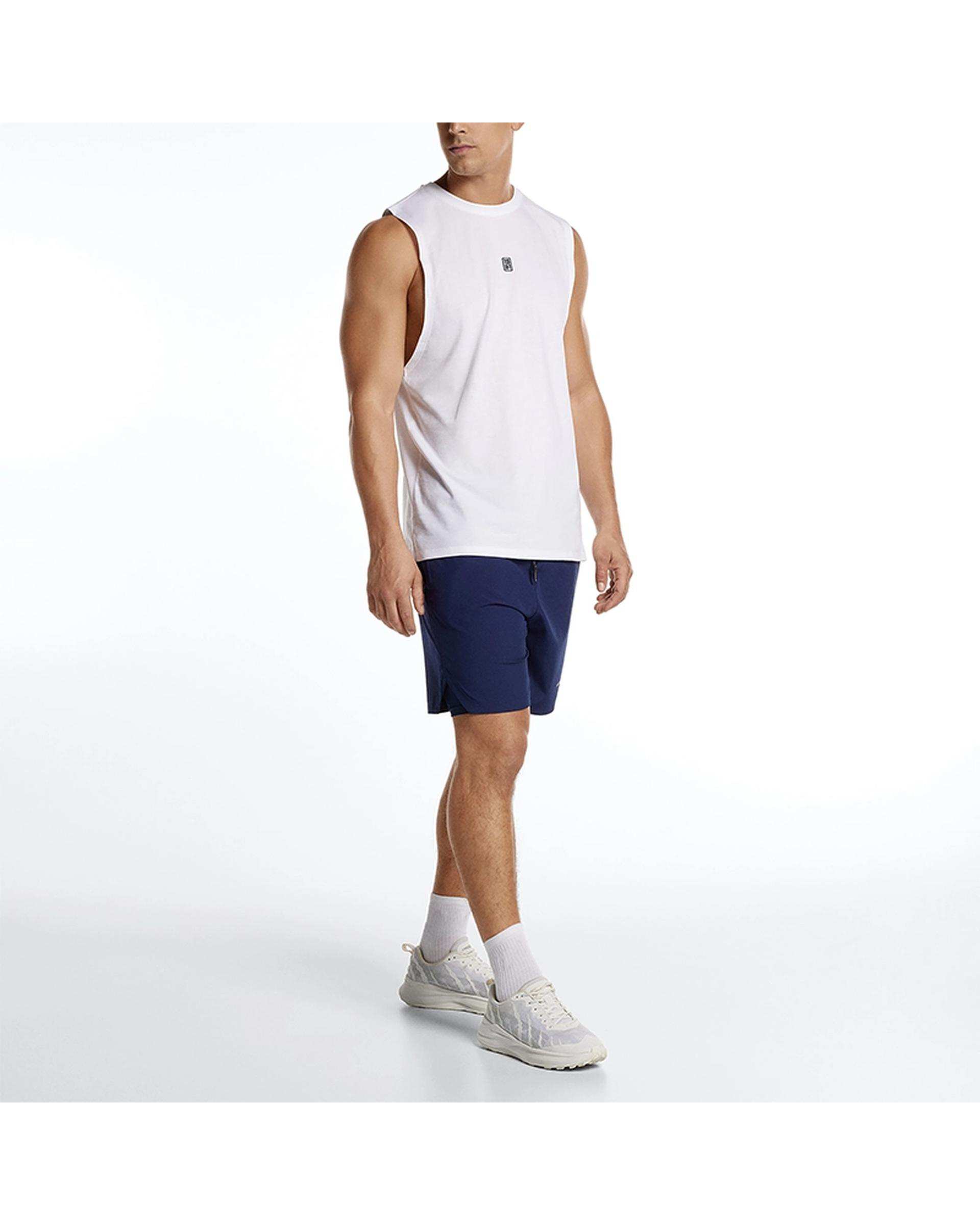 تاپ ورزشی مردانه کلاهدار سفید نوزده نود و یک 1991 مدل TS1986 W