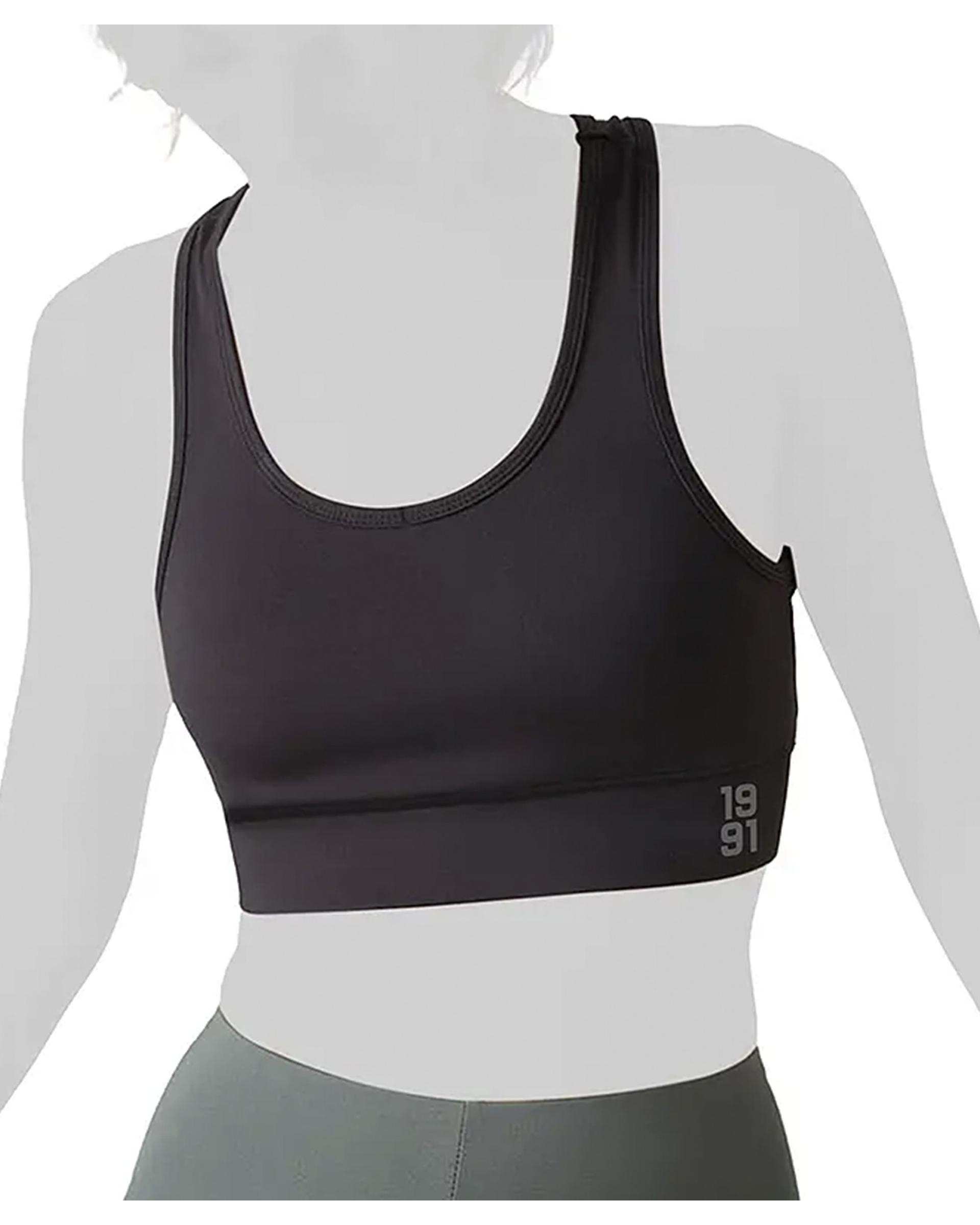 نیم تنه ورزشی زنانه مشکی نوزده نود و یک 1991 مدل TS1987 B