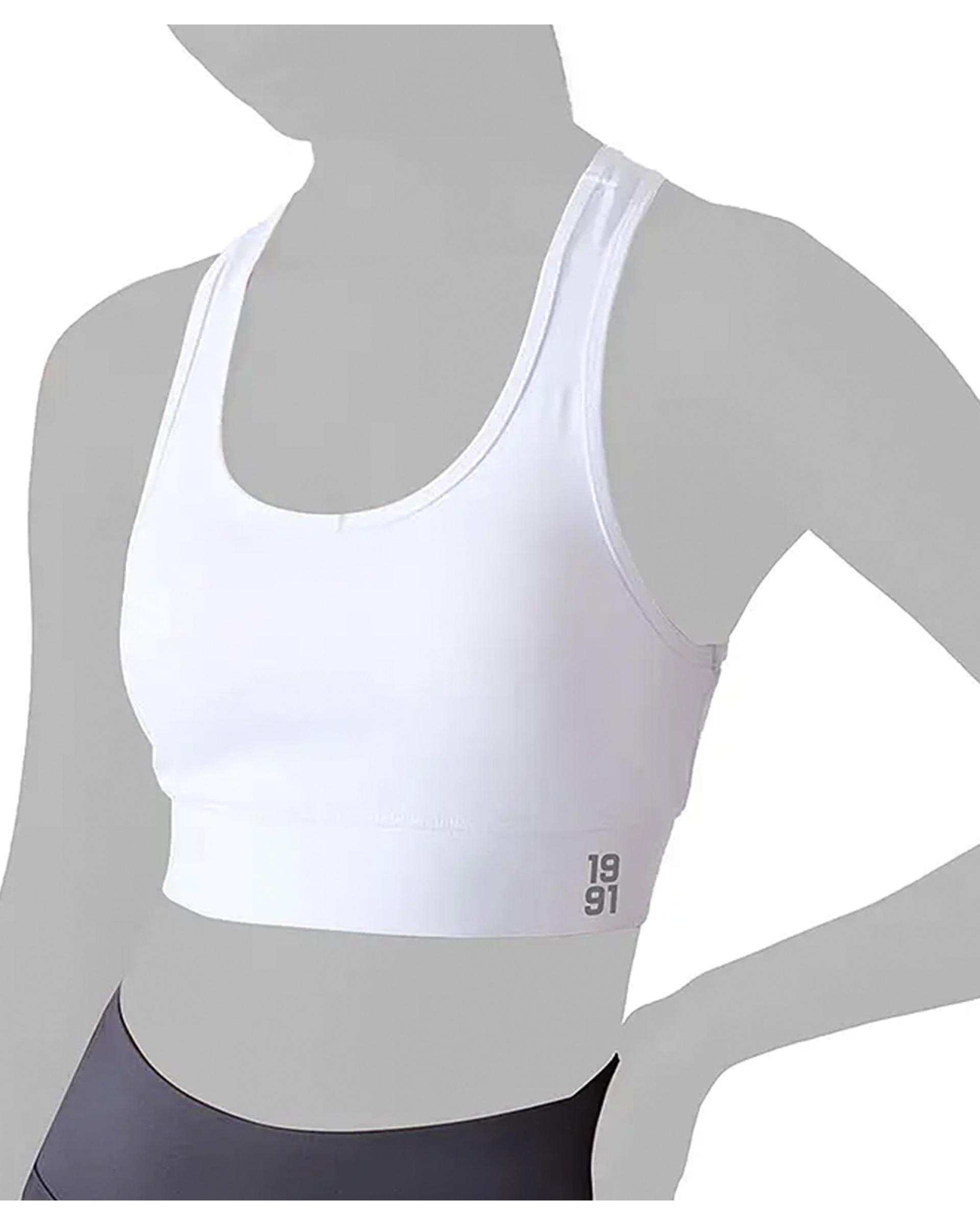 نیم تنه ورزشی زنانه سفید نوزده نود و یک 1991 مدل TS1987 W