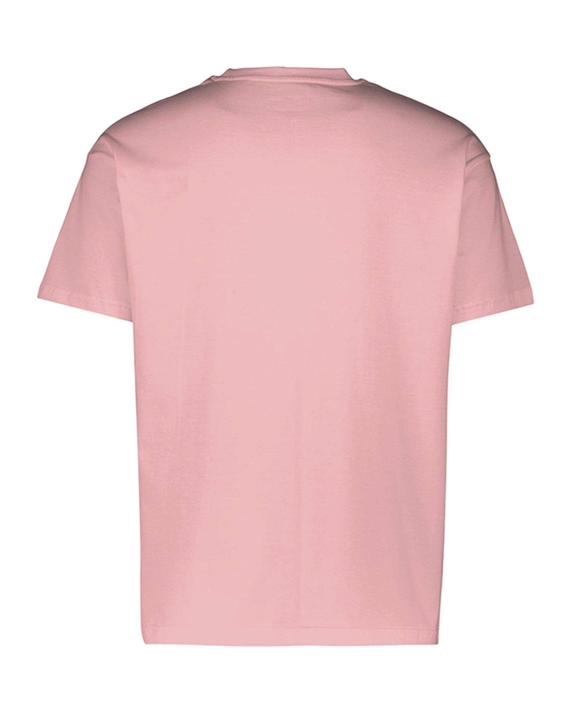 تی شرت مردانه اورسایز صورتی نوزده نود و یک 1991 مدل TS1963 Pi