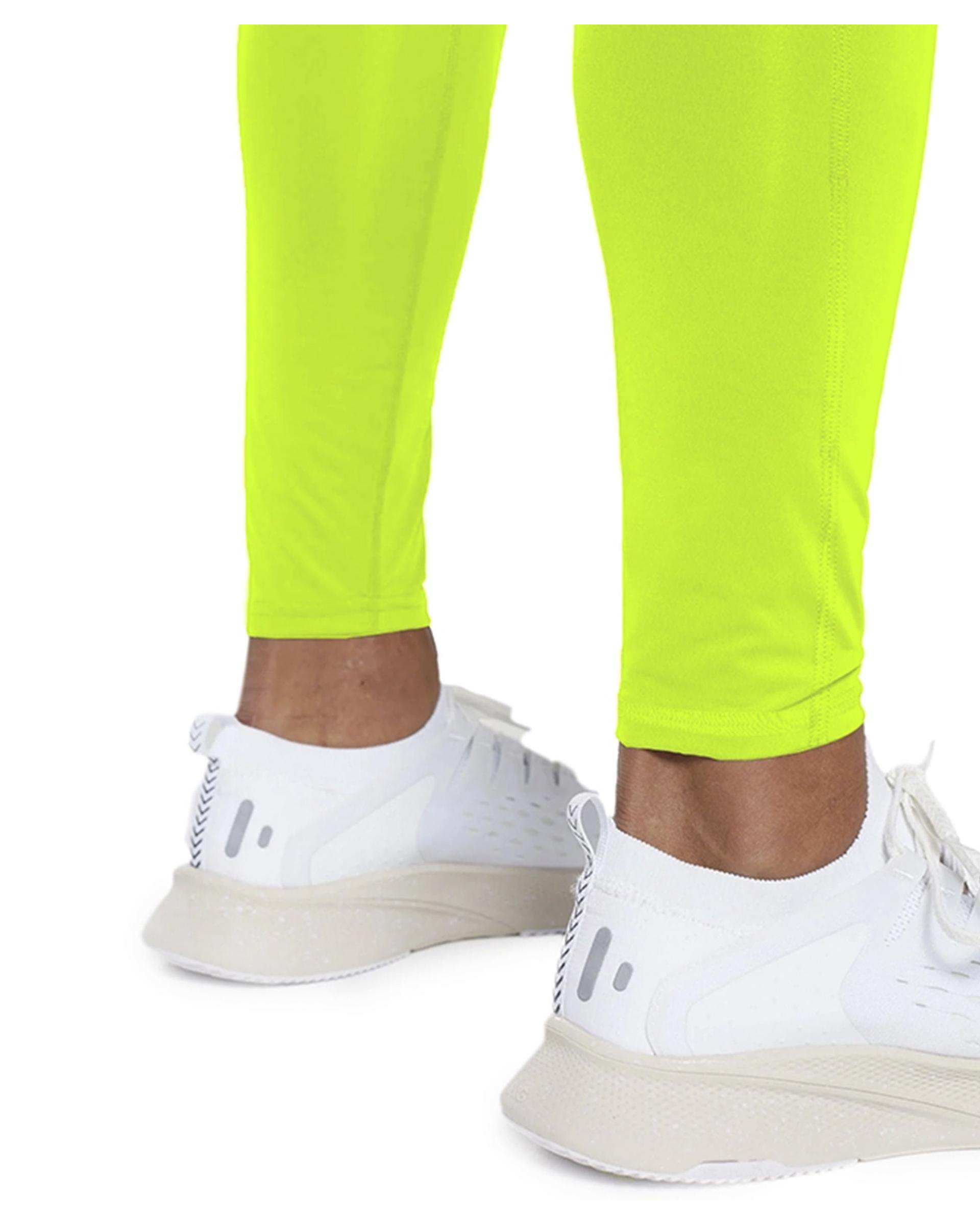 لگینگ ورزشی مردانه سبز فسفری نوزده نود و یک 1991 مدل SH1920 PH