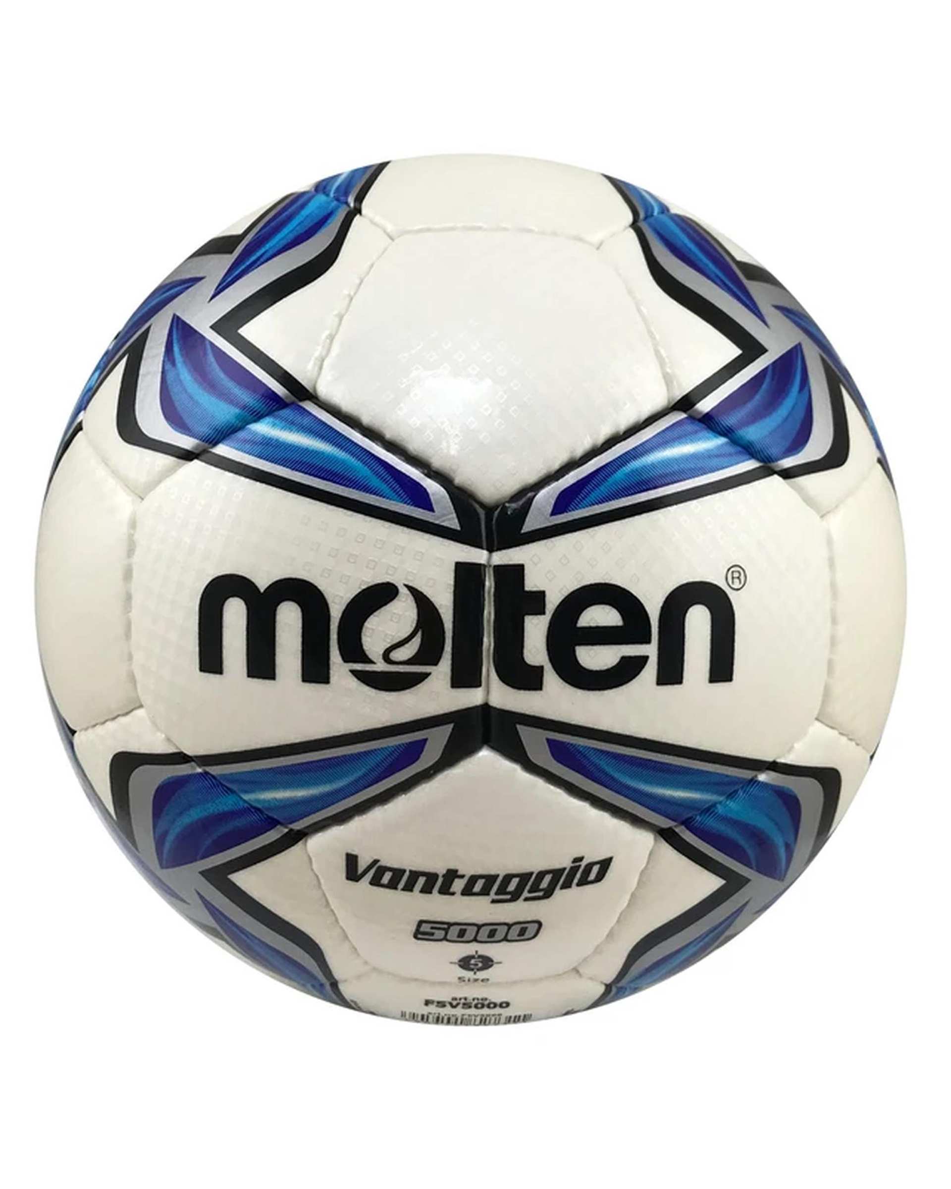 توپ فوتبال آبی متالیک مولتن مدل ونتاژیو 5000 کد GKI 2040