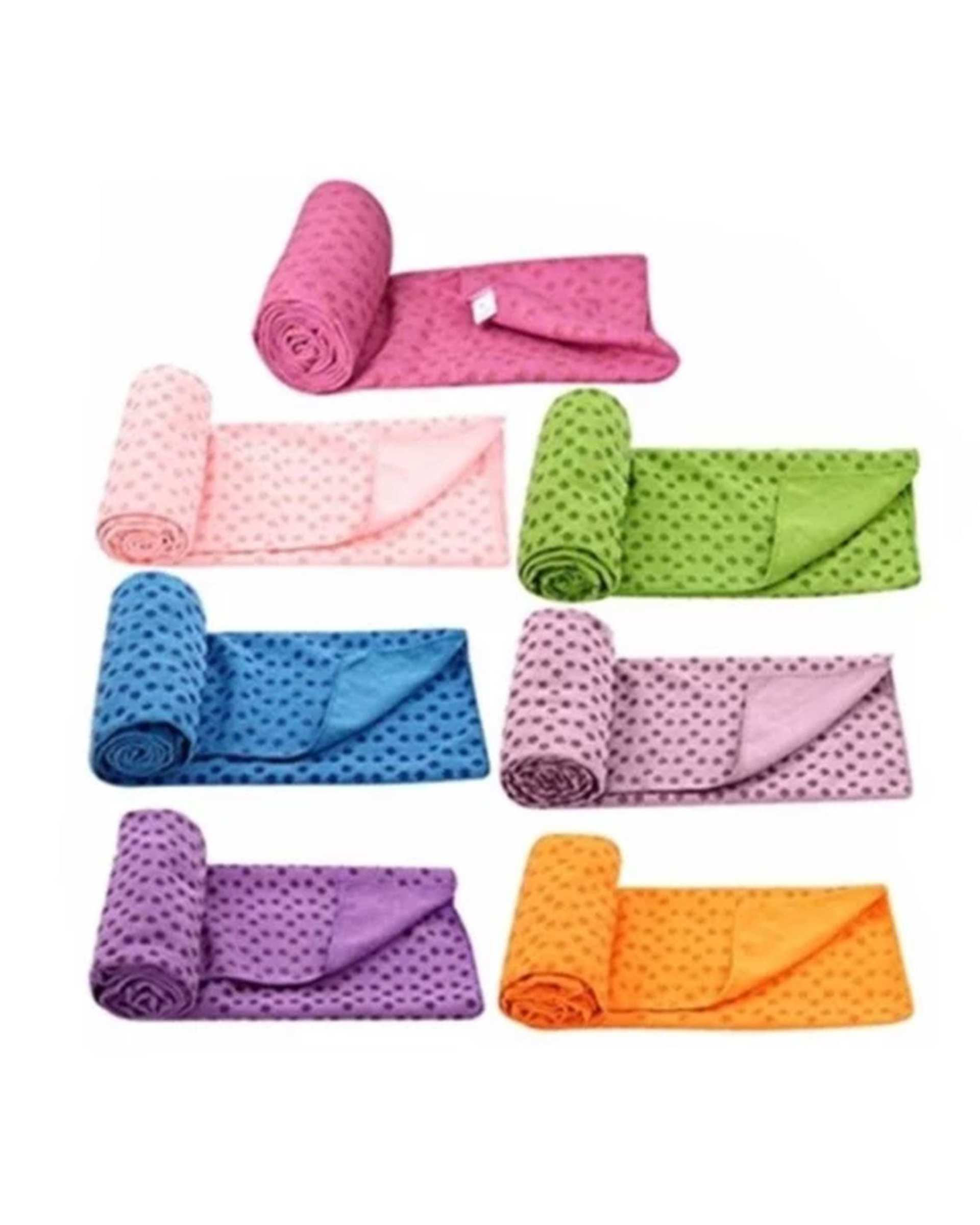 مت یوگا و پیلاتس حوله ای سبز