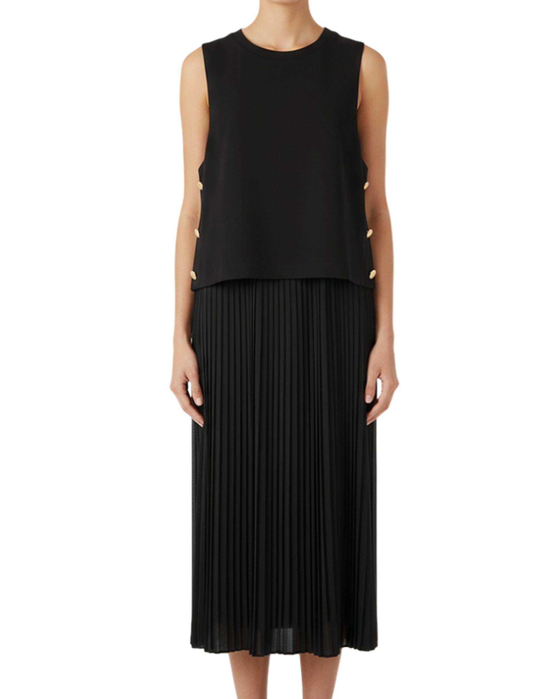 پیراهن زنانه مشکی سرژه Serge کد 205517