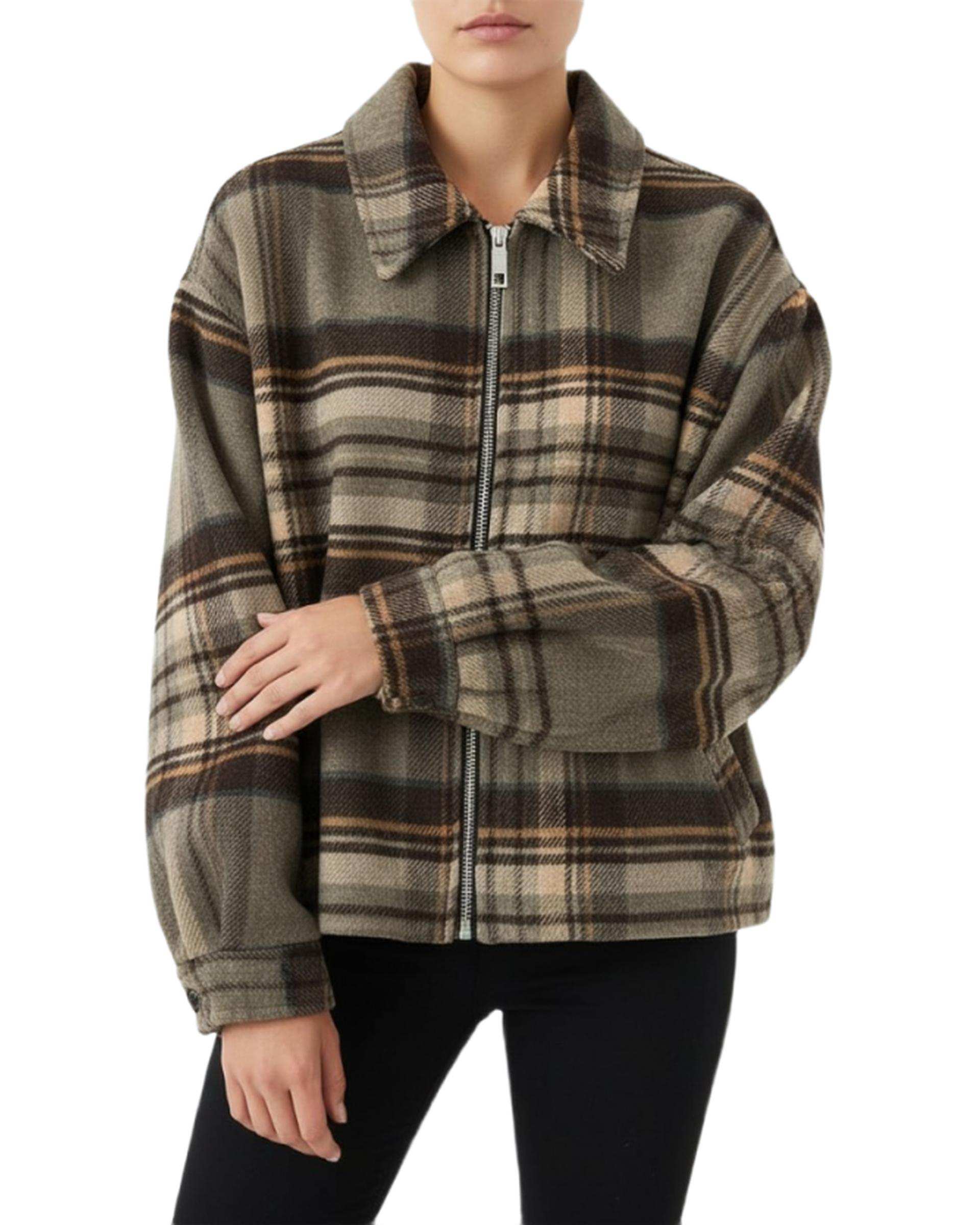 پالتو زنانه قهوه ای سرژه Serge کد 230157