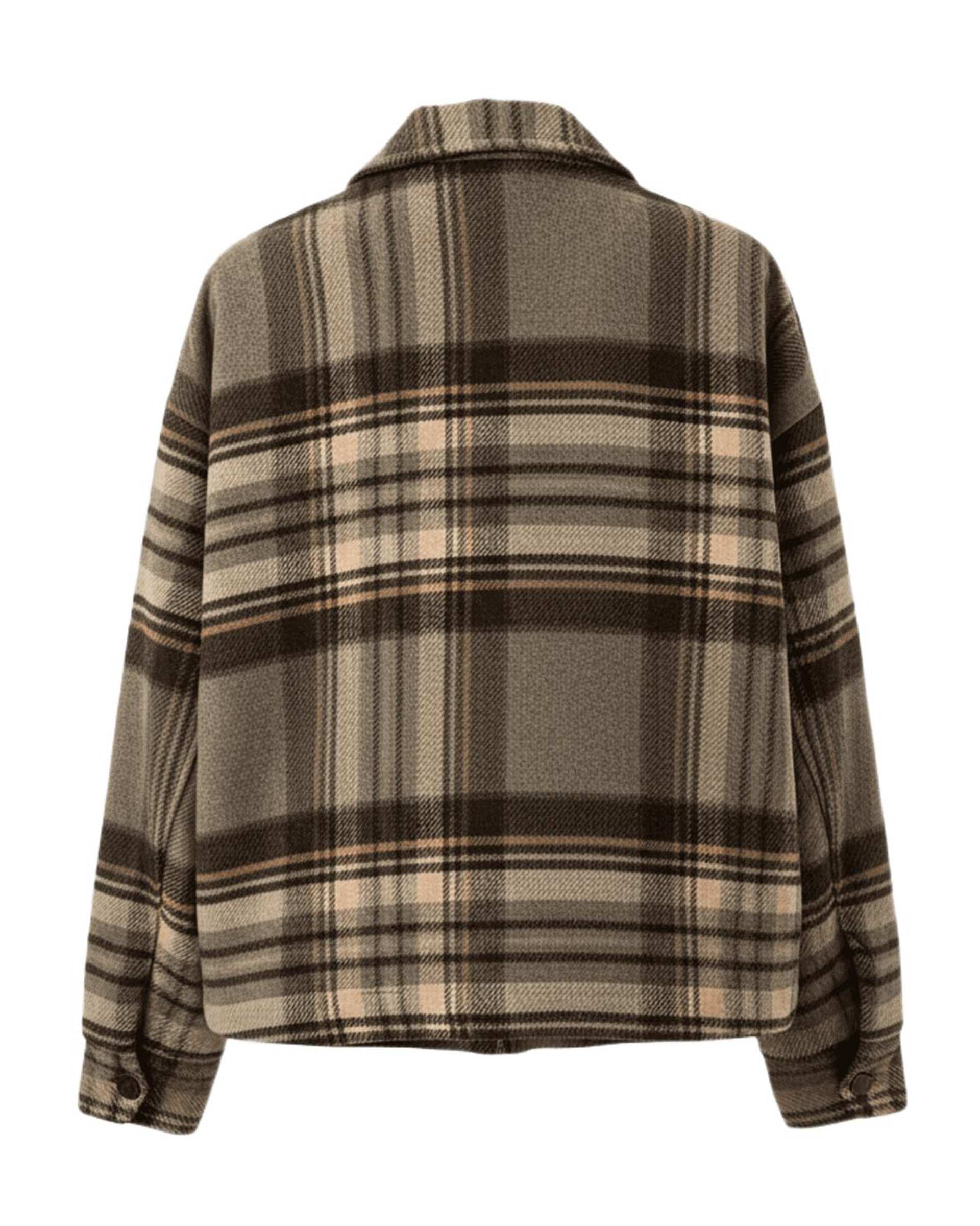 پالتو زنانه قهوه ای سرژه Serge کد 230157