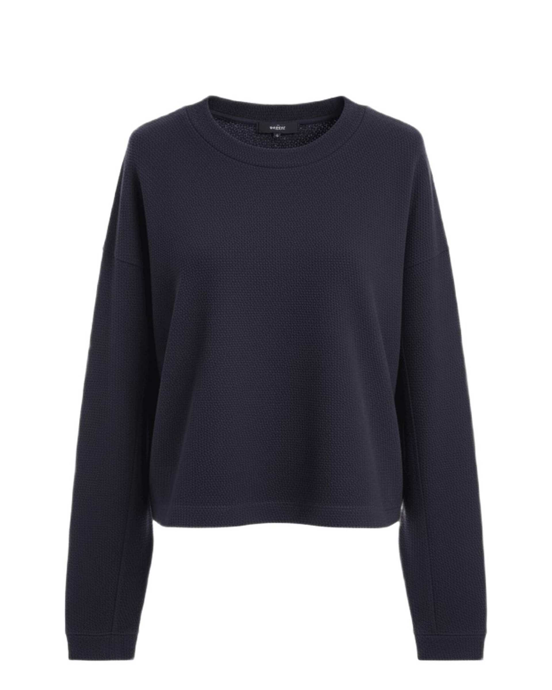 بلوز زنانه سرمه ای سرژه Serge کد 243109