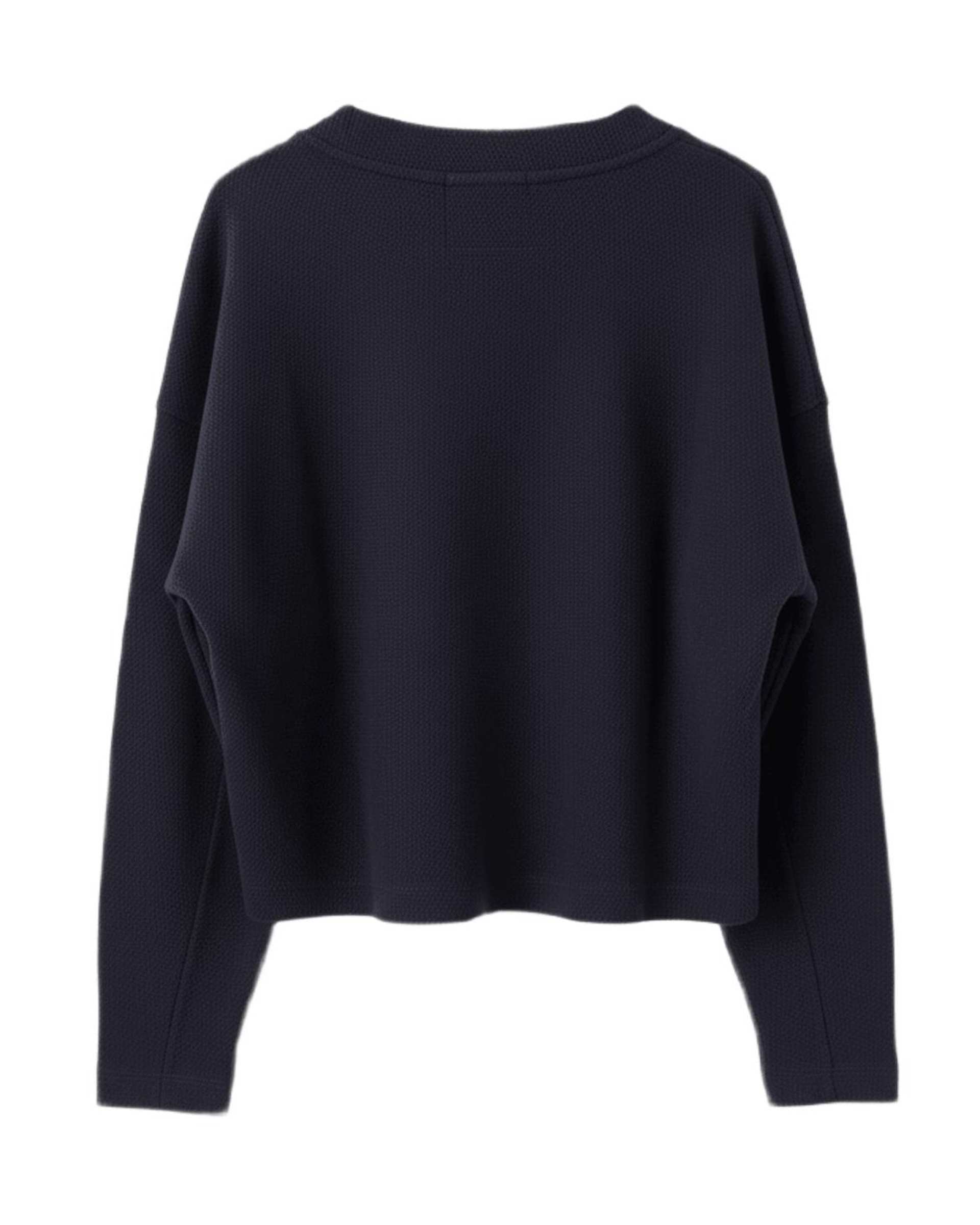 بلوز زنانه سرمه ای سرژه Serge کد 243109