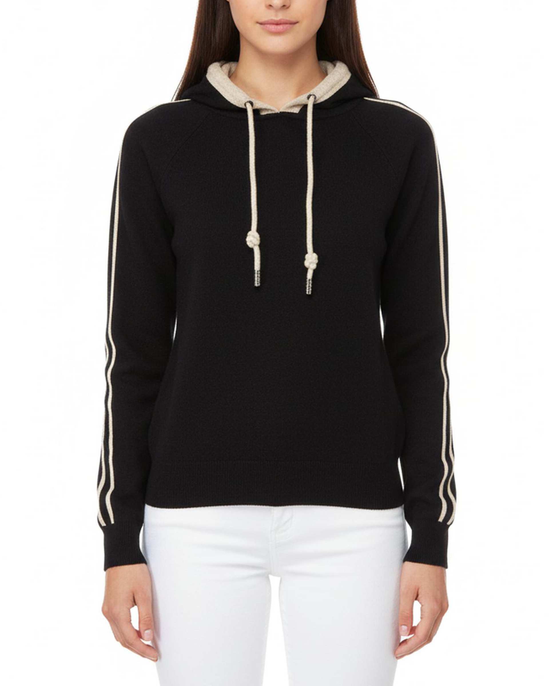 هودی بافت زنانه مشکی