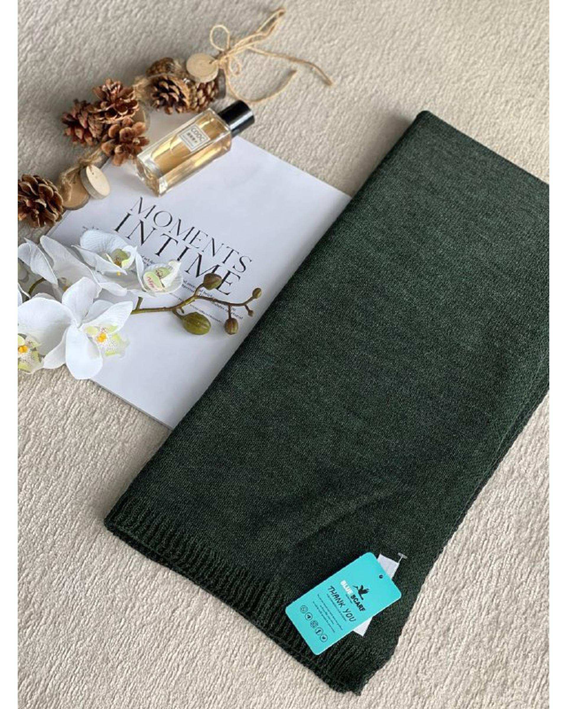 شال بافت زنانه زمستانی آماهی Amahi طرح کلاسیک