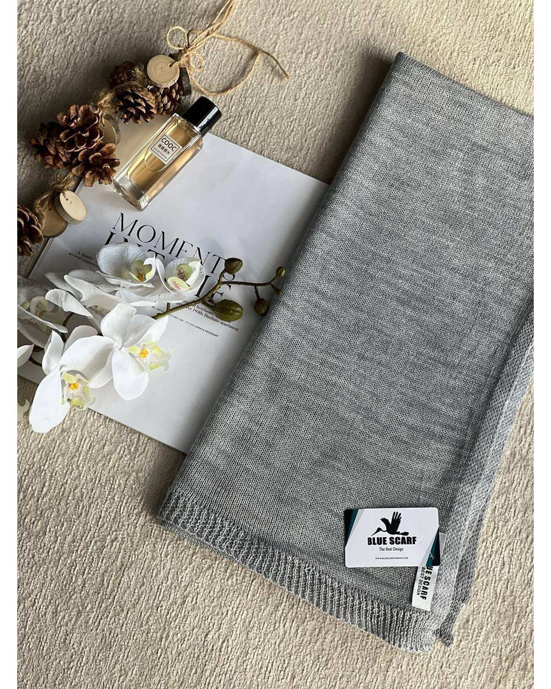 شال بافت زنانه زمستانی آماهی Amahi طرح کلاسیک