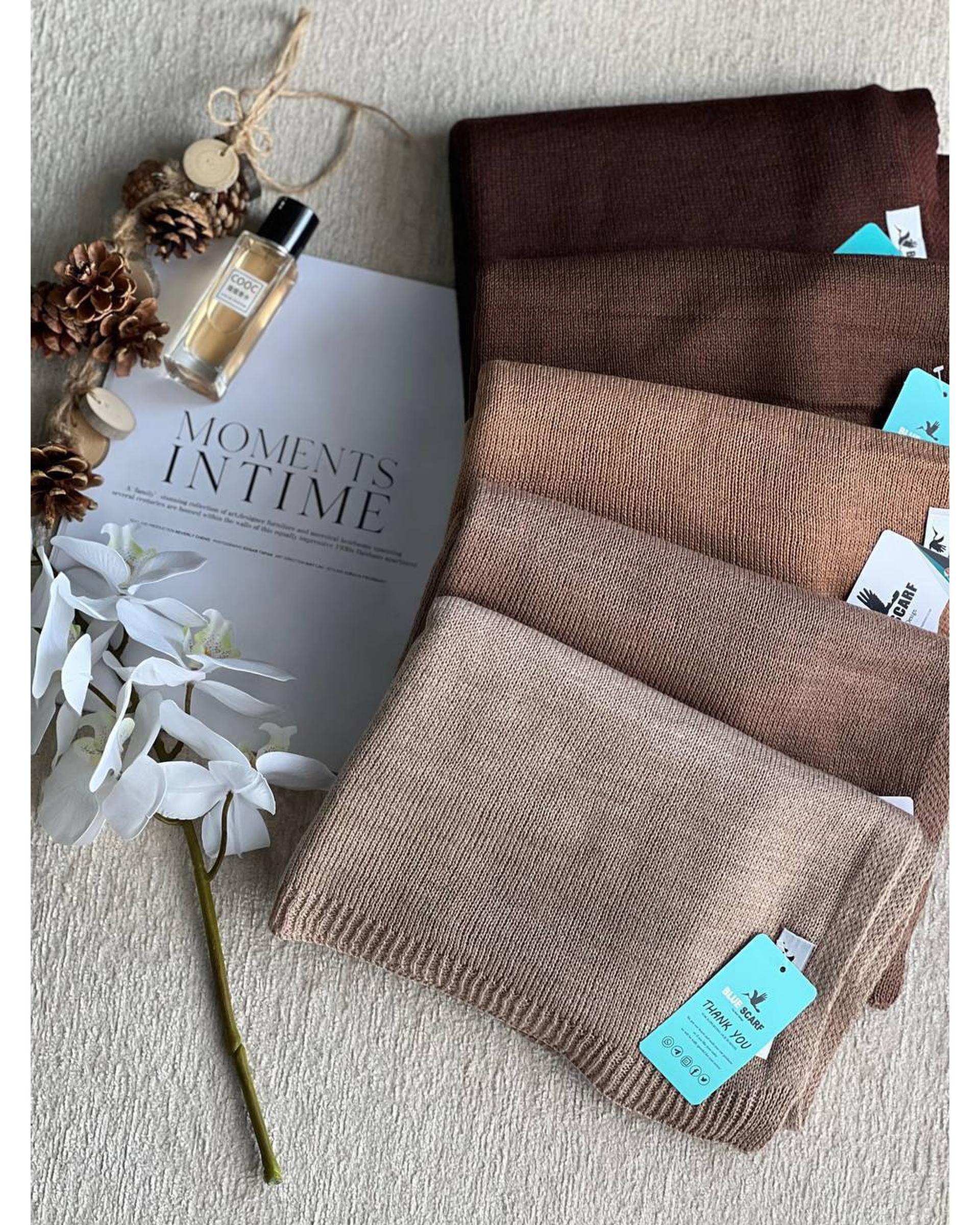 شال بافت زنانه زمستانی آماهی Amahi طرح کلاسیک