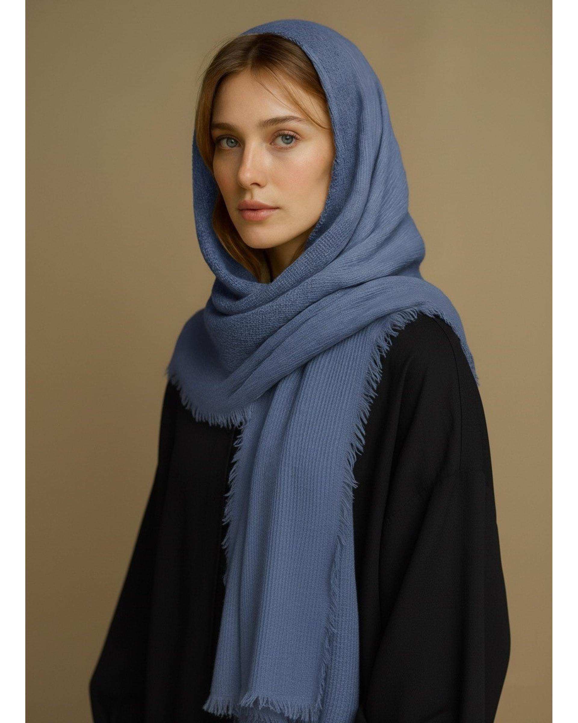 شال زنانه برشکا آماهی Amahi مدل کنفی حصیری