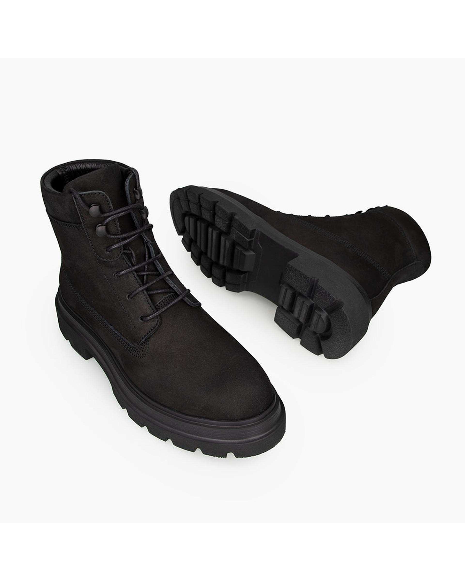 بوت چرم زنانه طبی مشکی برتونیکس Berttonix کد D 555