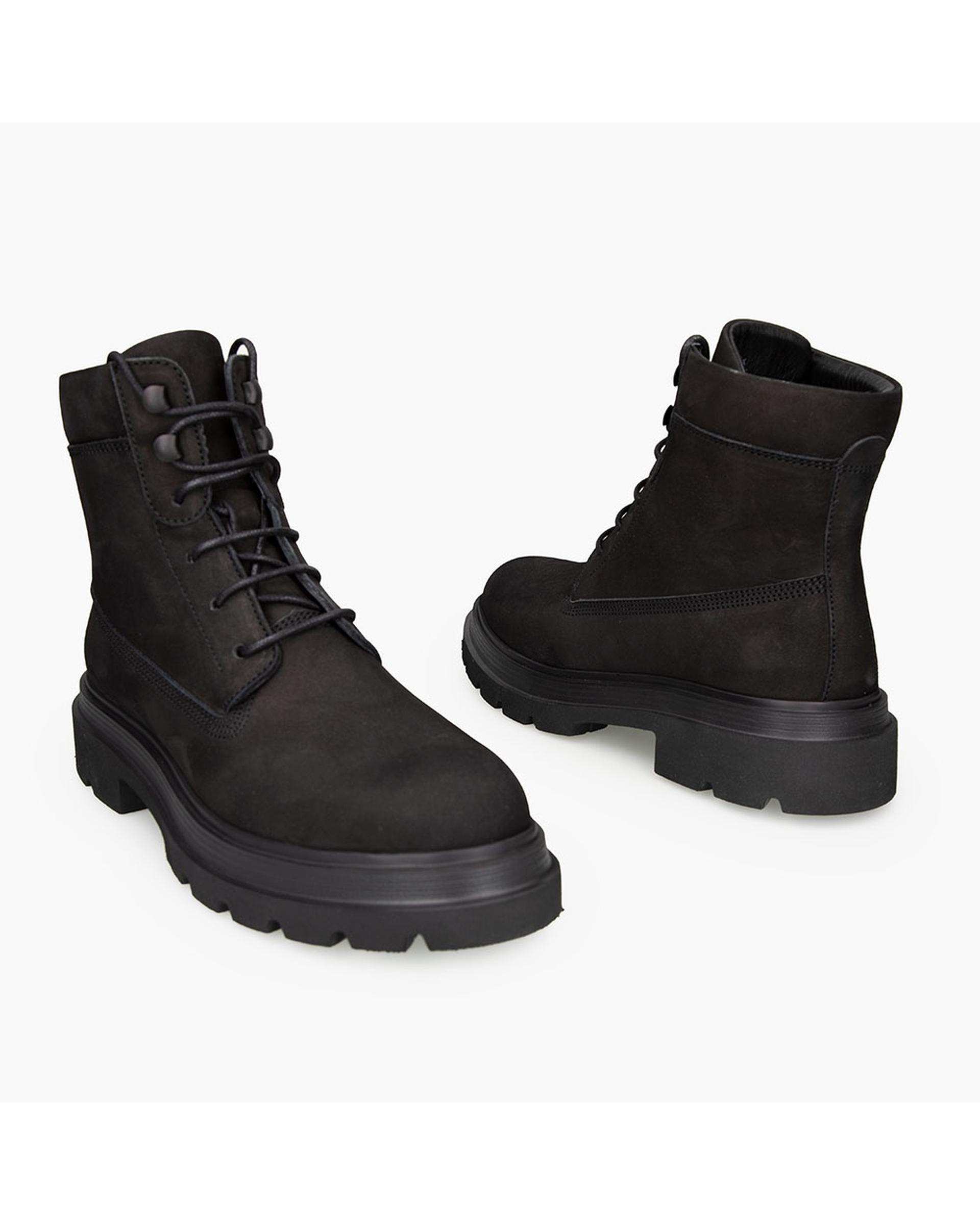 بوت چرم زنانه طبی مشکی برتونیکس Berttonix کد D 555