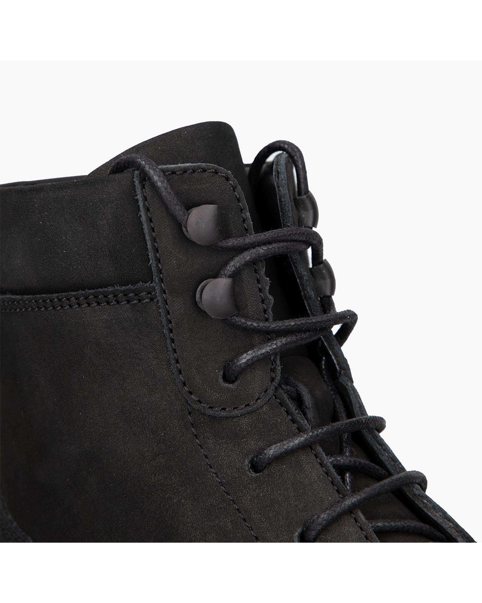 بوت چرم زنانه طبی مشکی برتونیکس Berttonix کد D 555