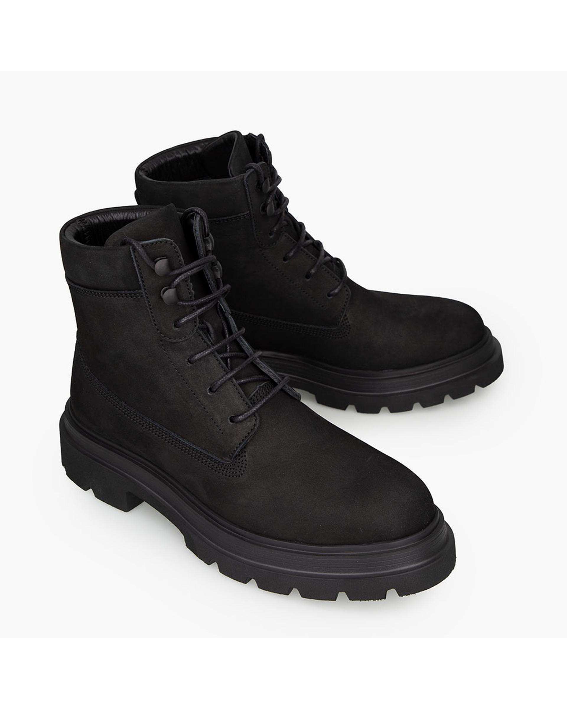 بوت چرم زنانه طبی مشکی برتونیکس Berttonix کد D 555