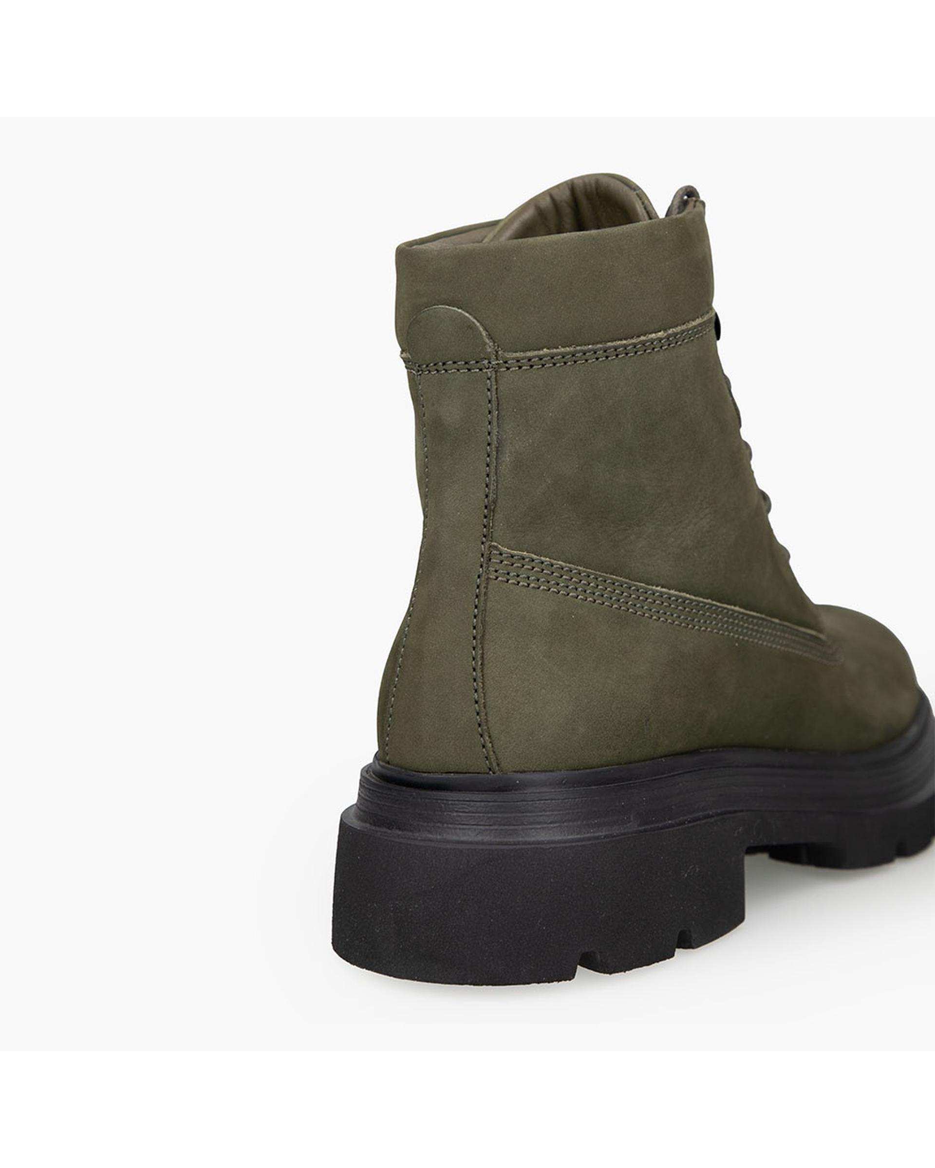 بوت چرم زنانه طبی سبز برتونیکس Berttonix کد D 555