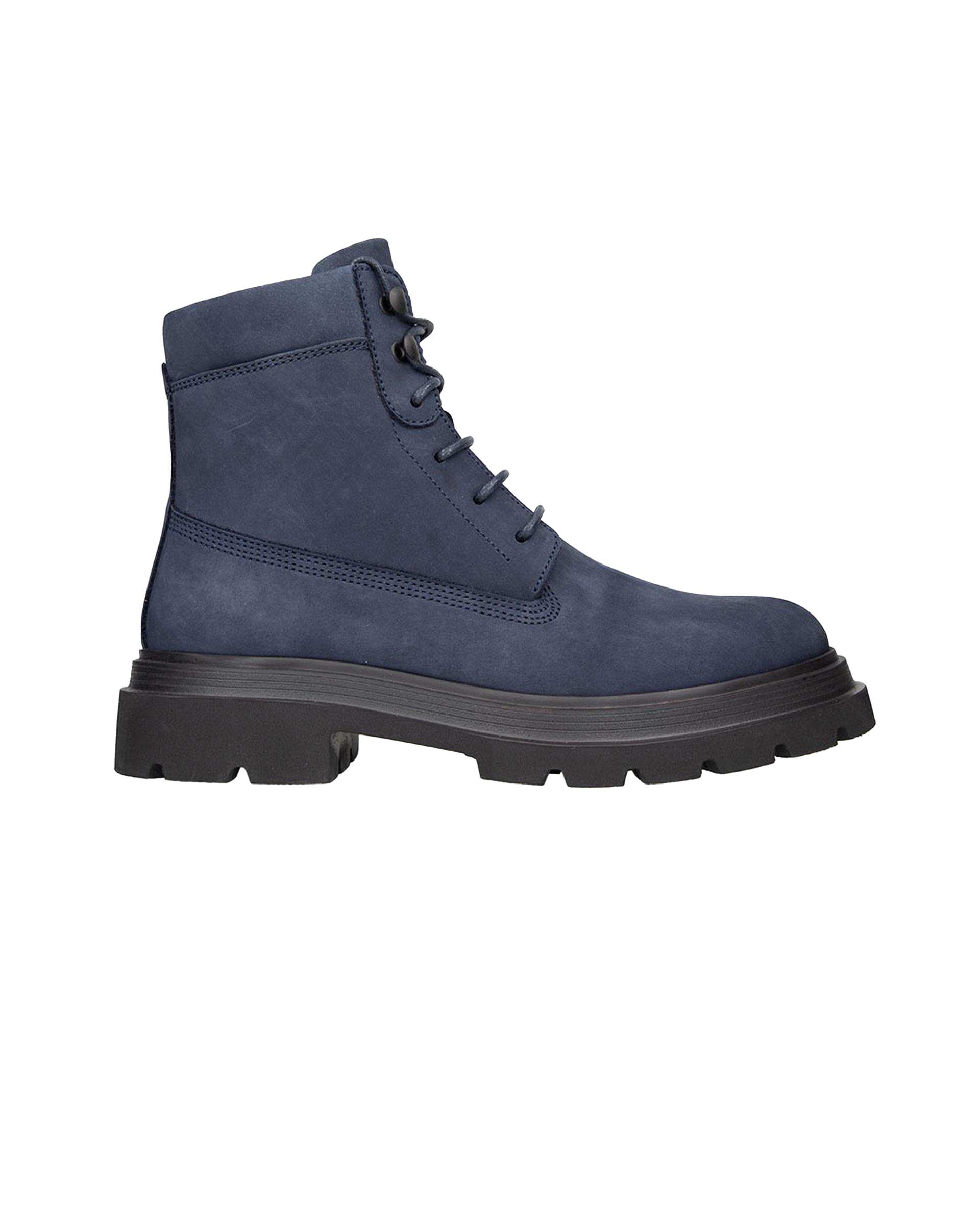 بوت چرم زنانه طبی سرمه ای برتونیکس Berttonix کد D 555