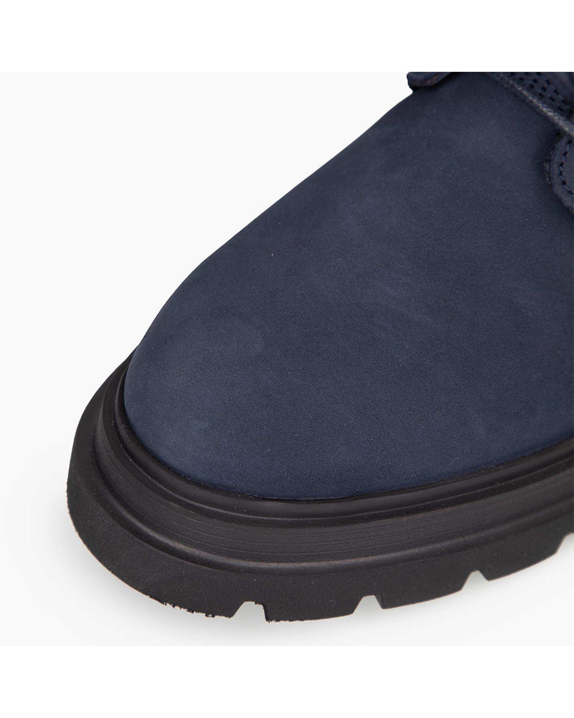 بوت چرم زنانه طبی سرمه ای برتونیکس Berttonix کد D 555