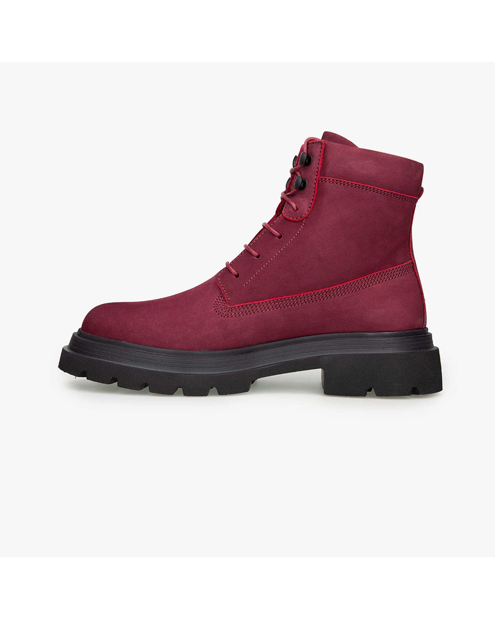 بوت چرم زنانه طبی زرشکی برتونیکس Berttonix کد D 555