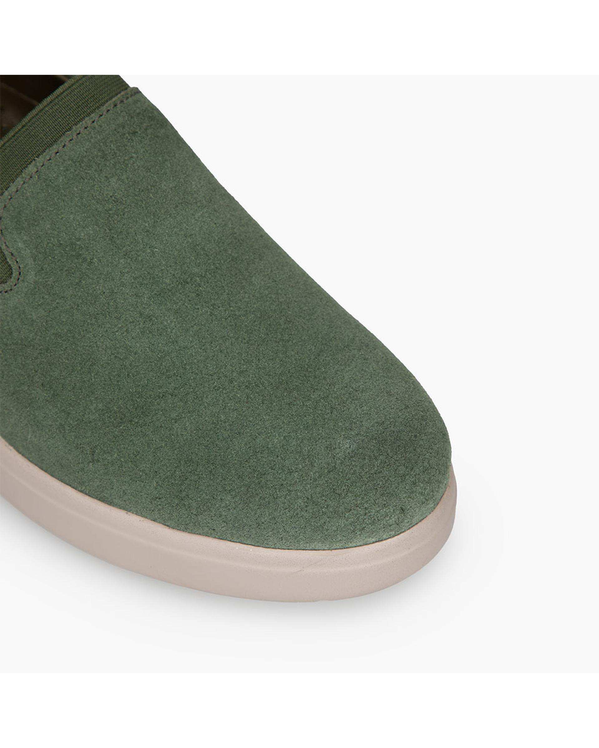 کفش چرم زنانه کژوال طبی سبز برتونیکس Berttonix کد D 766