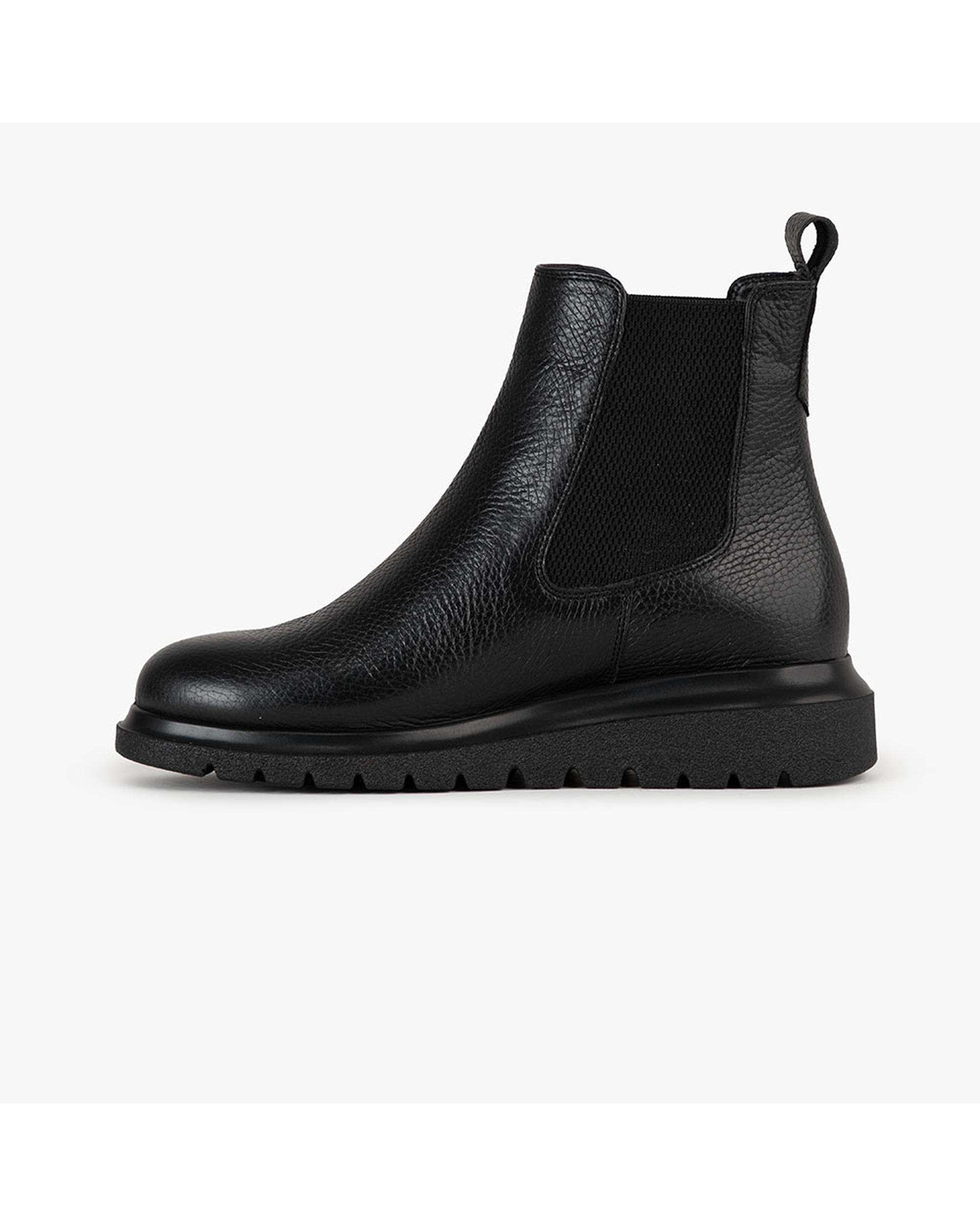 بوت چرم زنانه طبی مشکی برتونیکس Berttonix کد A-4029