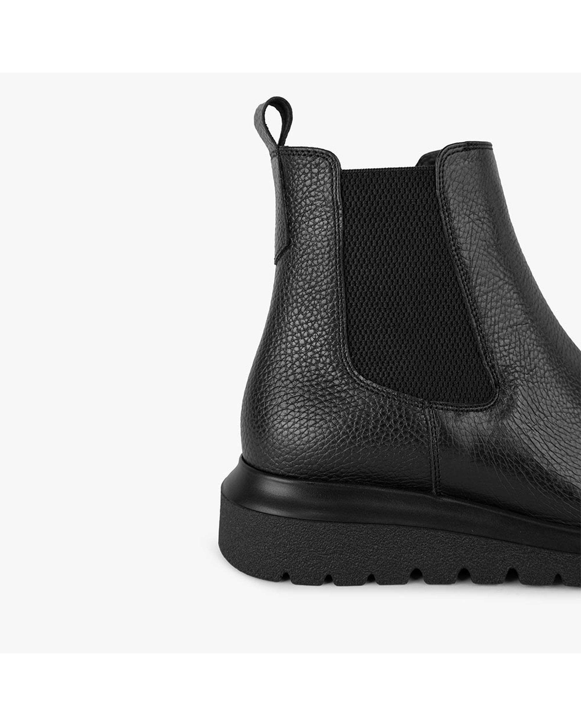 بوت چرم زنانه طبی مشکی برتونیکس Berttonix کد A-4029