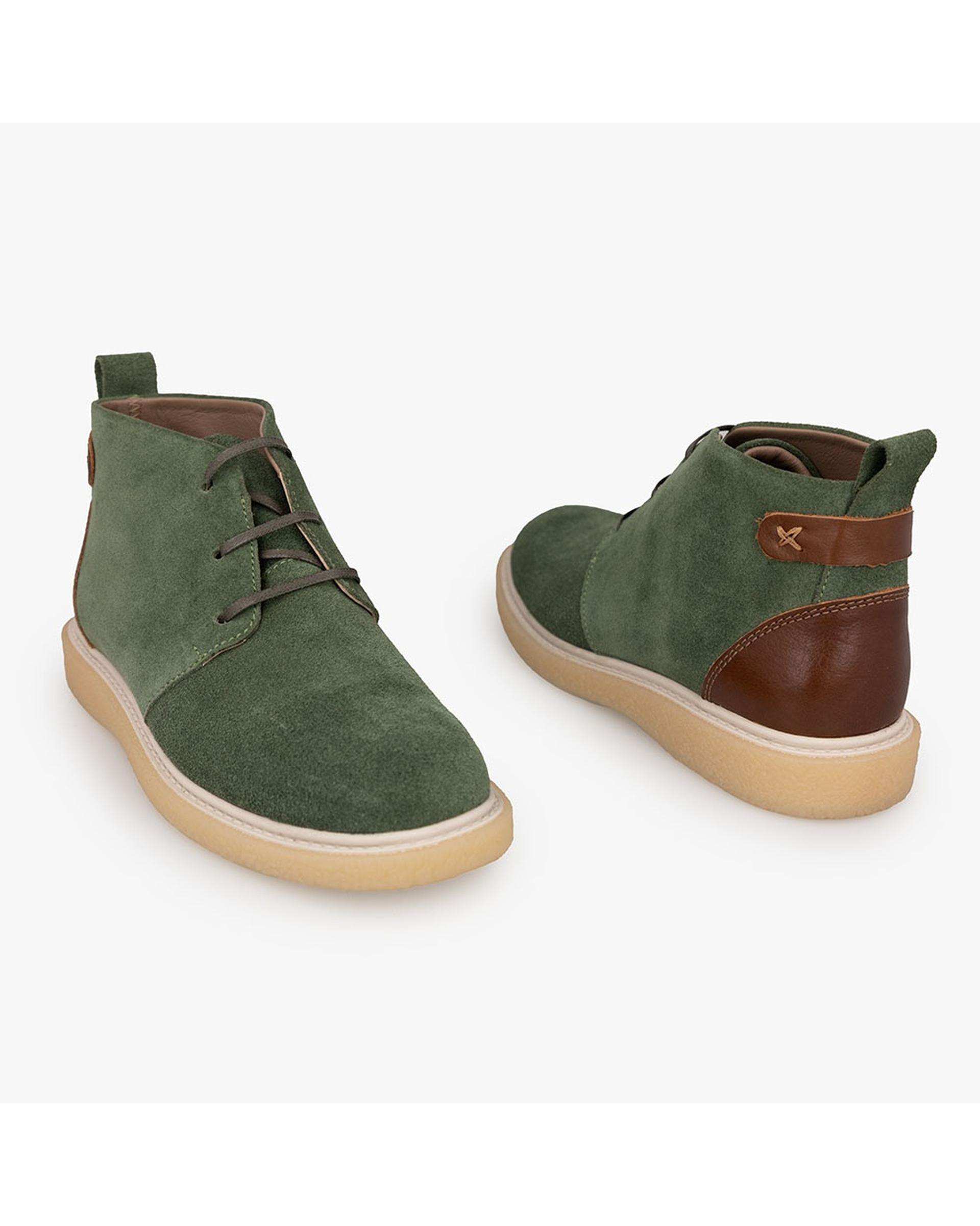 نیم بوت چرم زنانه طبی سبز برتونیکس Berttonix کد B 777