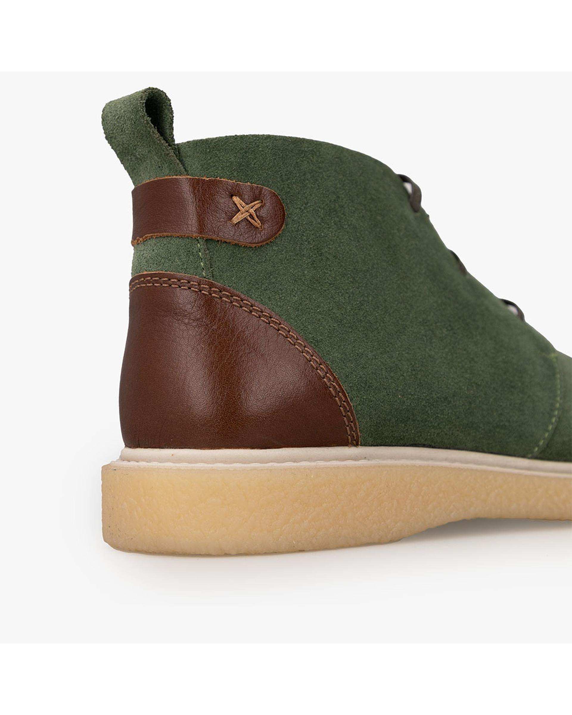 نیم بوت چرم زنانه طبی سبز برتونیکس Berttonix کد B 777