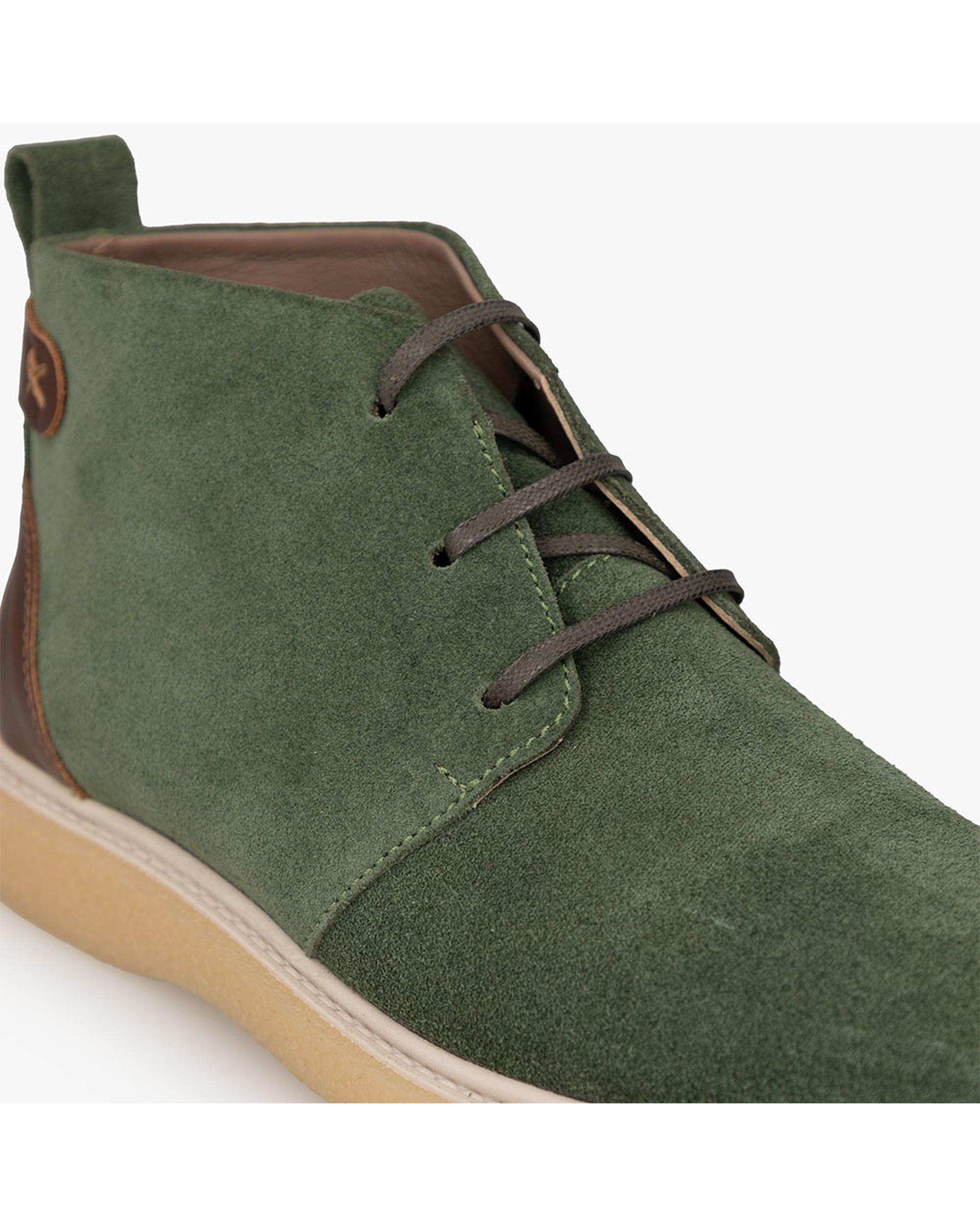 نیم بوت چرم زنانه طبی سبز برتونیکس Berttonix کد B 777