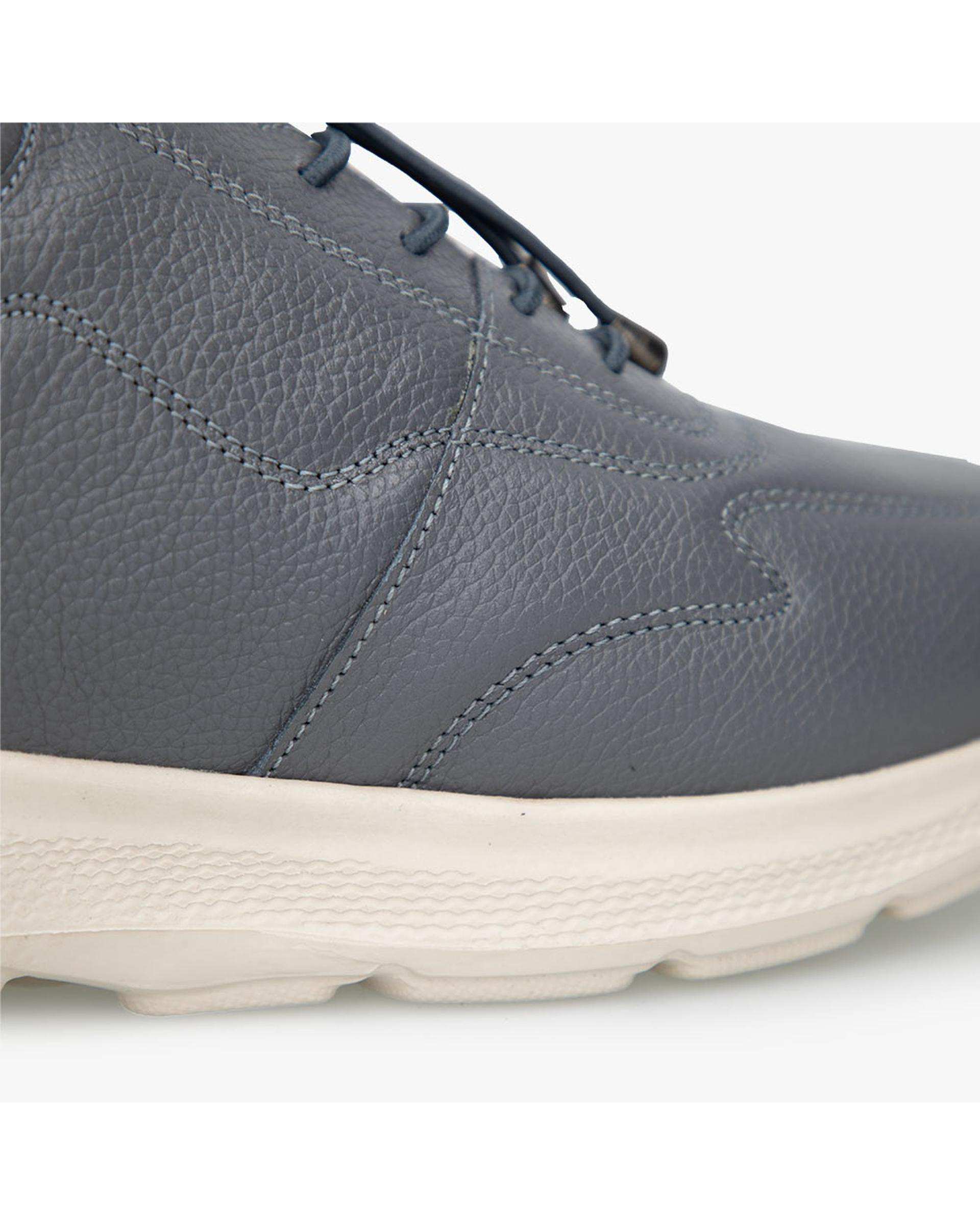 کفش چرم زنانه کژوال طبی طوسی برتونیکس Berttonix کد A-4021