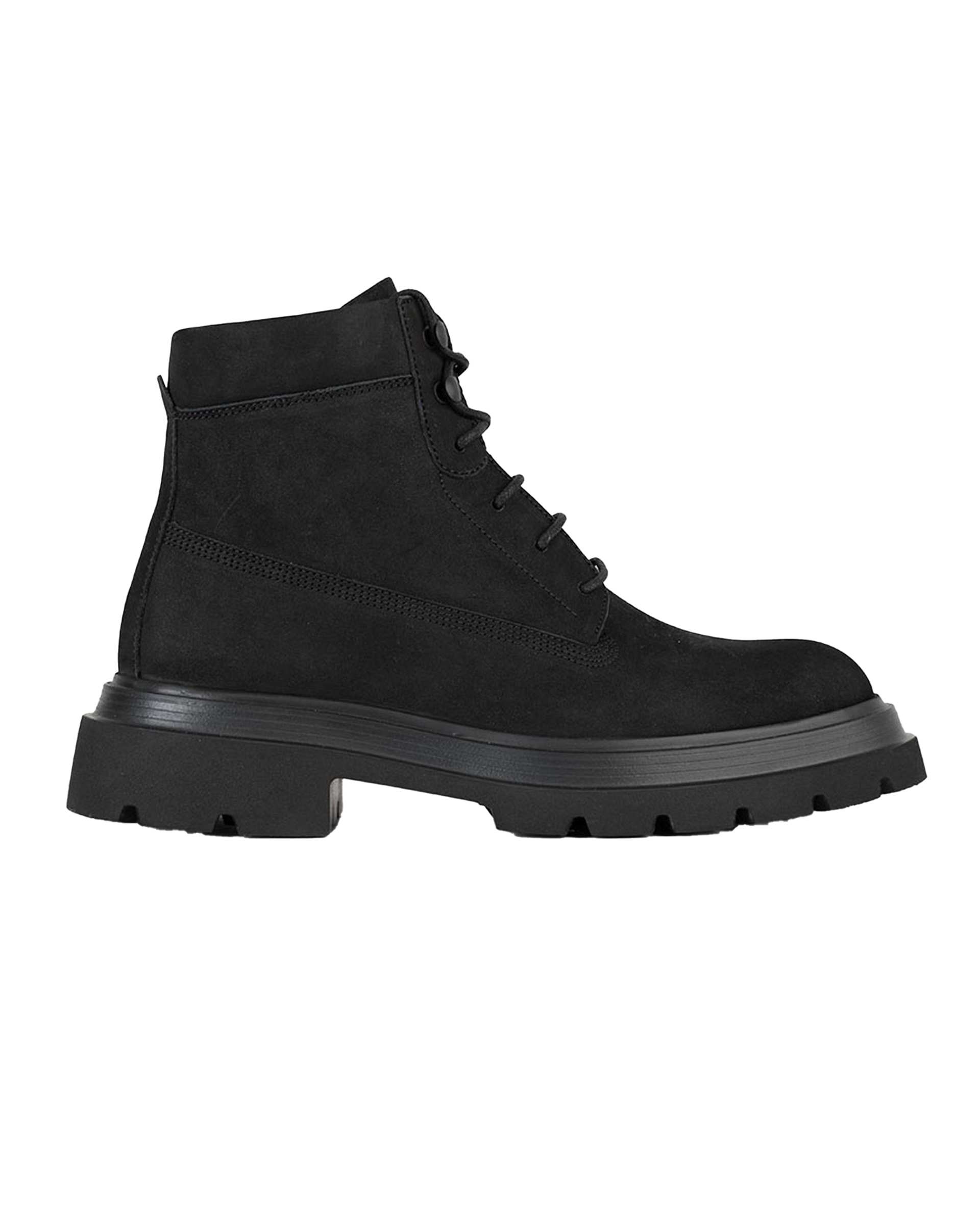 بوت چرم مردانه طبی مشکی برتونیکس Berttonix کد C 545