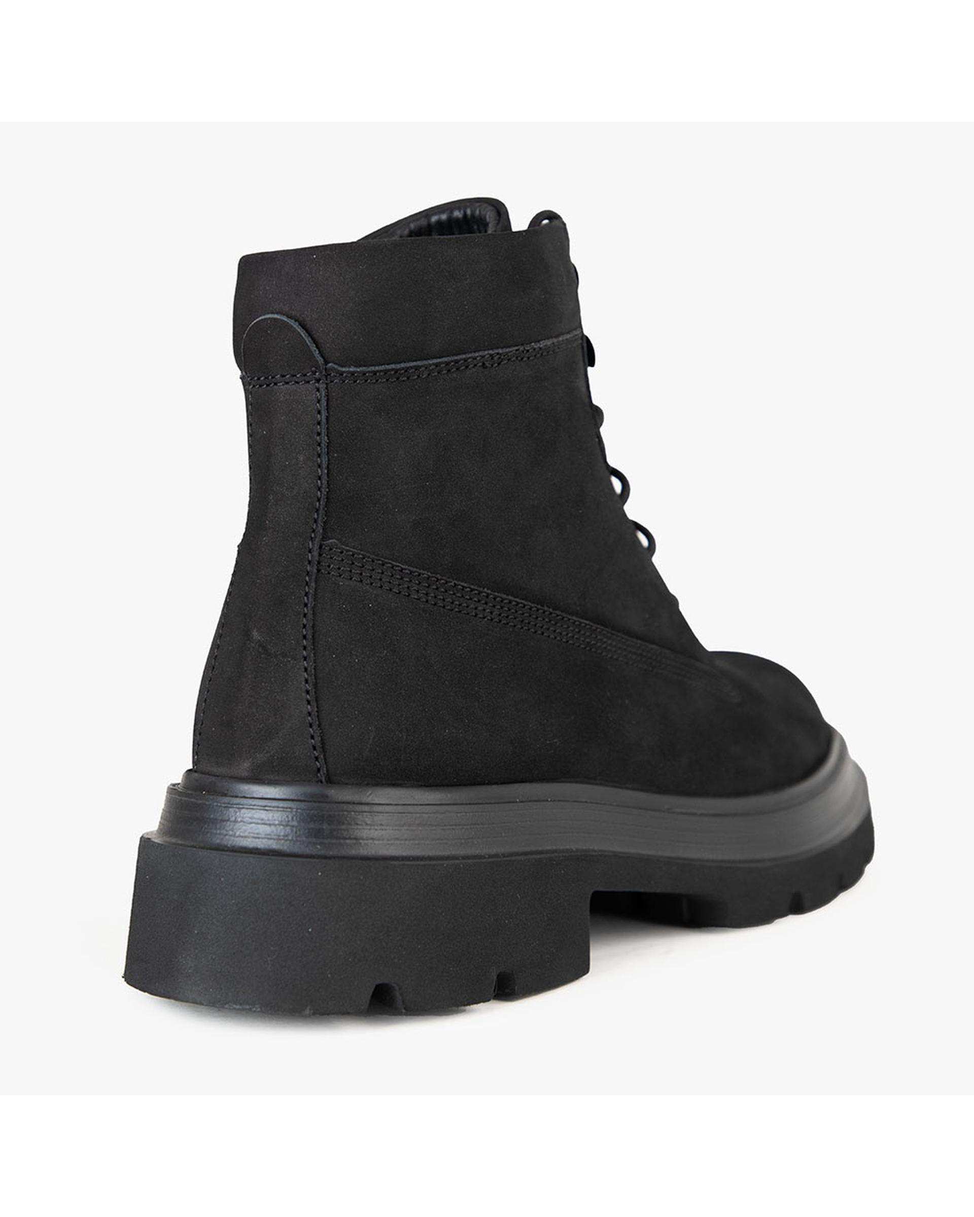 بوت چرم مردانه طبی مشکی برتونیکس Berttonix کد C 545