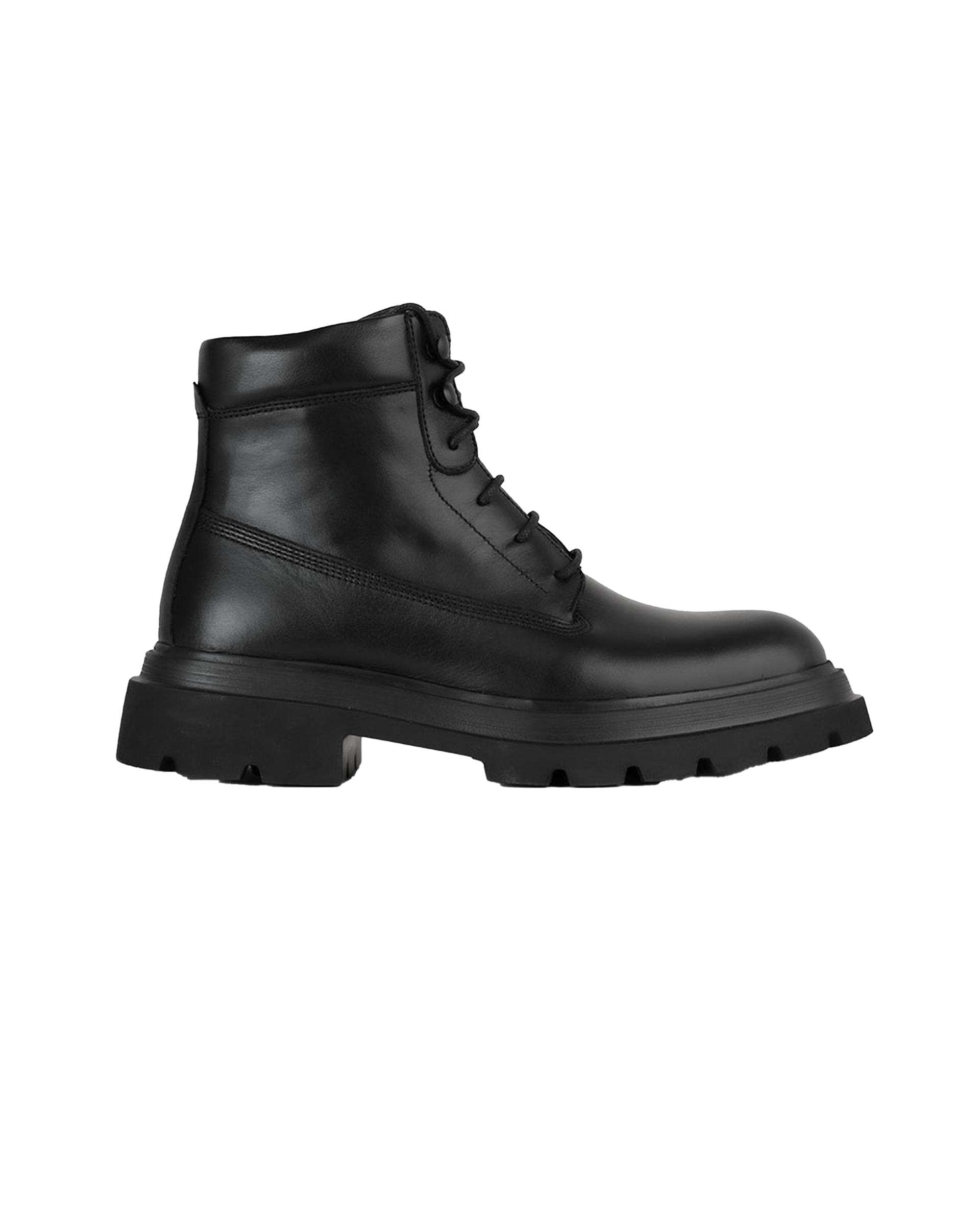 بوت چرم مردانه طبی مشکی شبرو برتونیکس Berttonix کد C 545