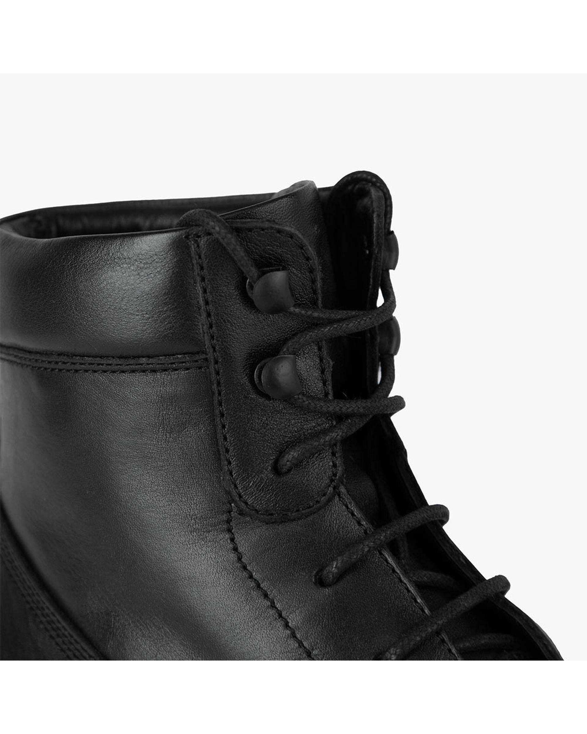 بوت چرم مردانه طبی مشکی شبرو برتونیکس Berttonix کد C 545