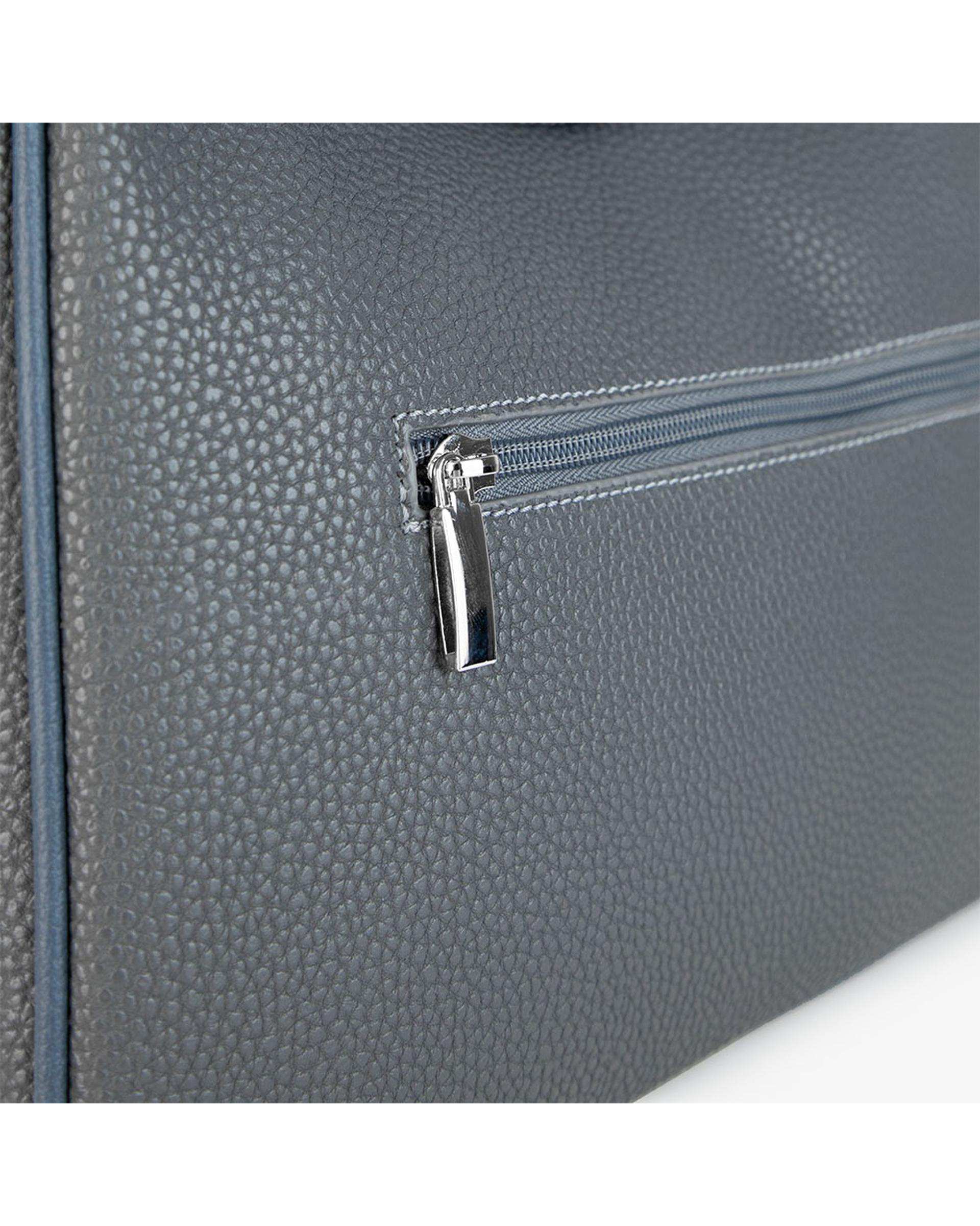 کیف دوشی زنانه طوسی برتونیکس Berttonix مدل سوپر پیو کد 2121