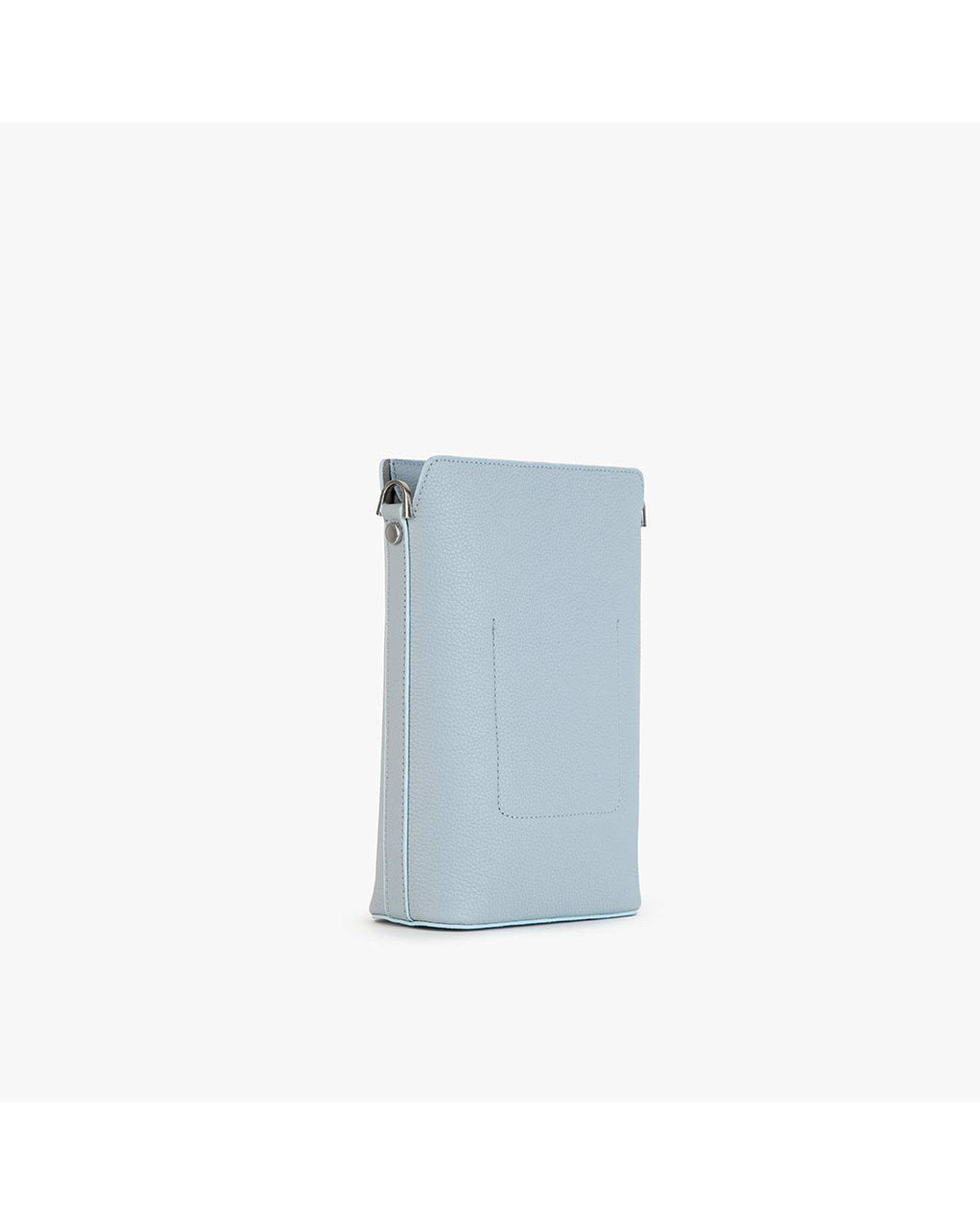 کیف چرم دوشی زنانه آبی برتونیکس Berttonix کد 4042