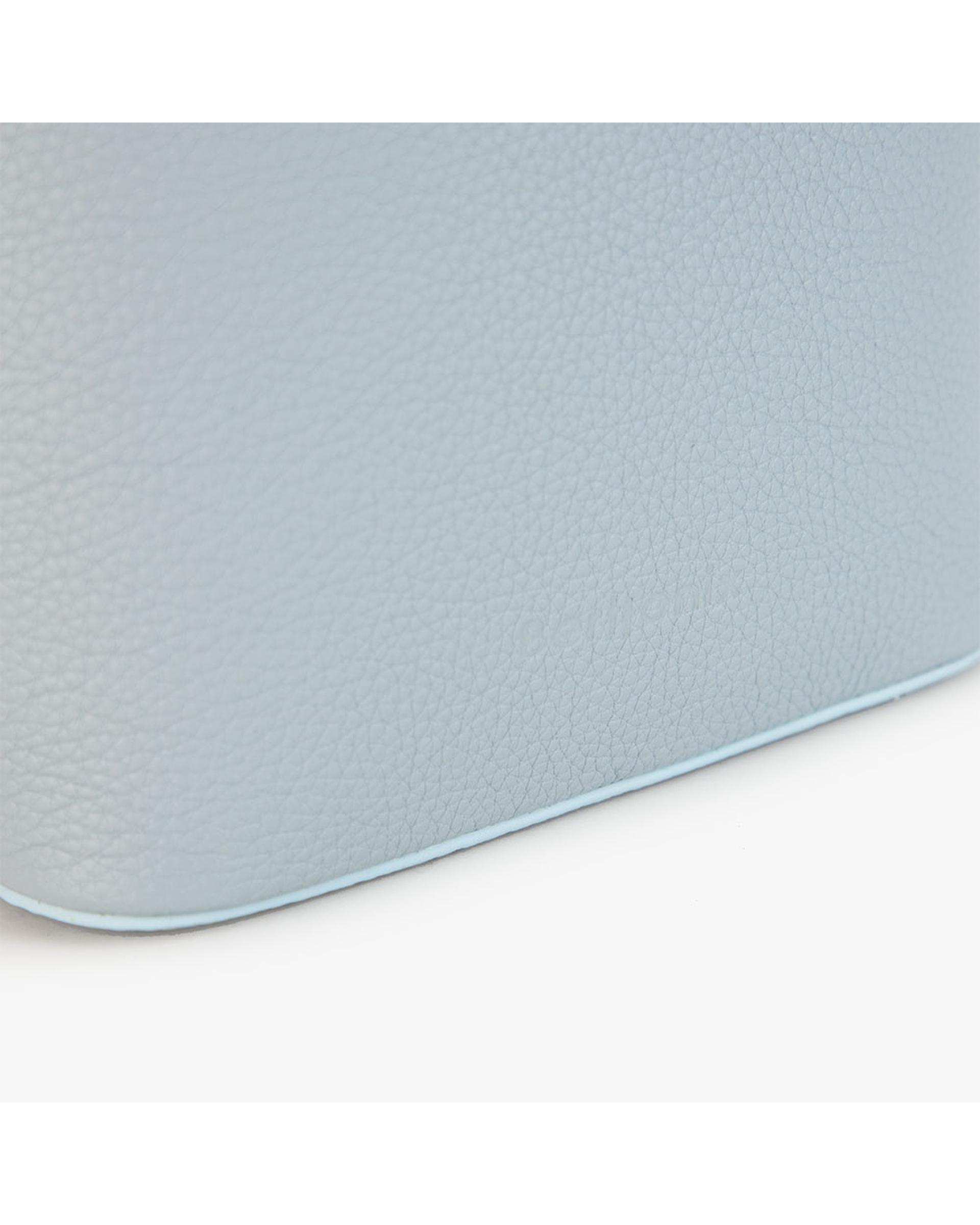 کیف چرم دوشی زنانه آبی برتونیکس Berttonix کد 4042