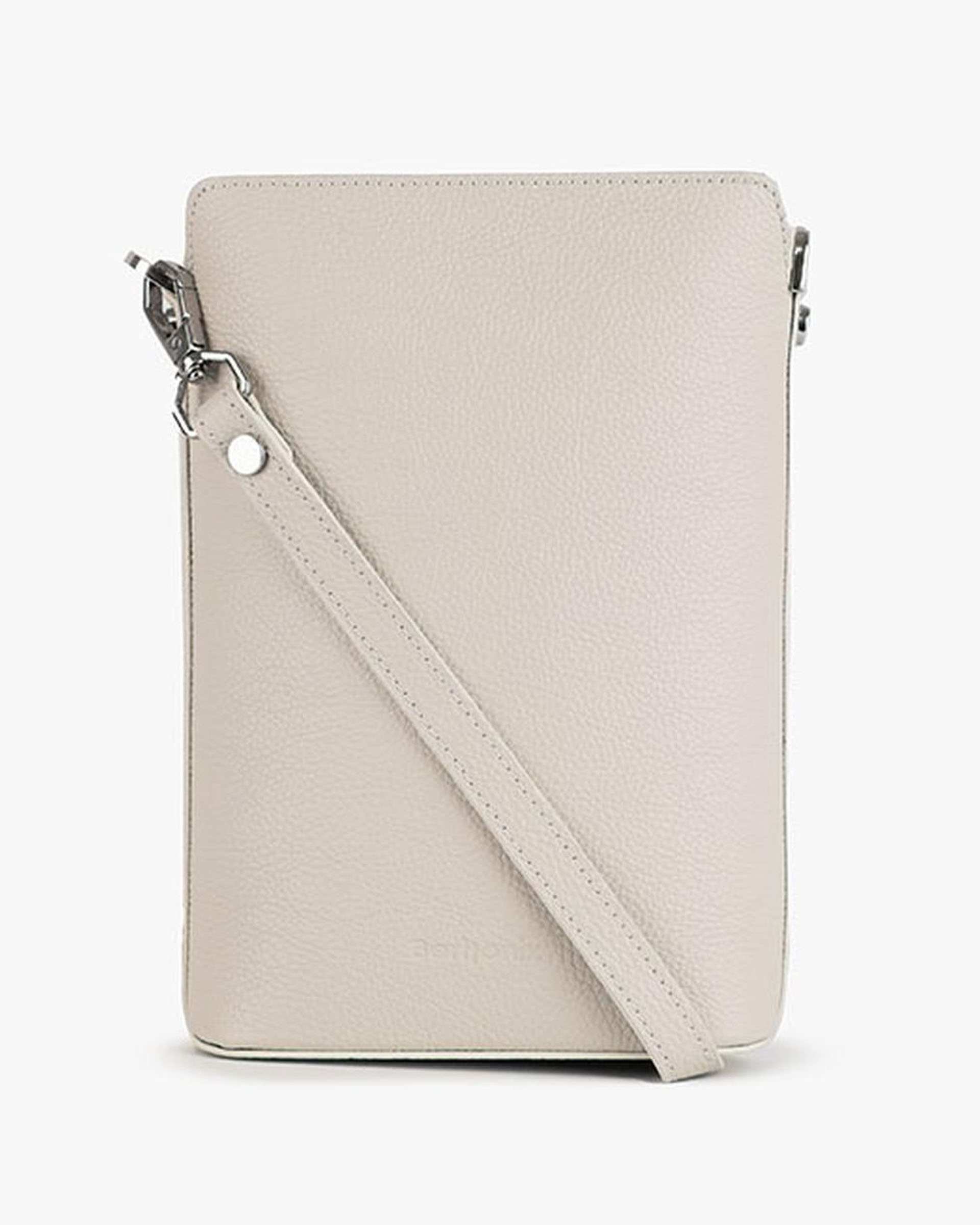 کیف چرم دوشی زنانه اف وایت برتونیکس Berttonix کد 4042