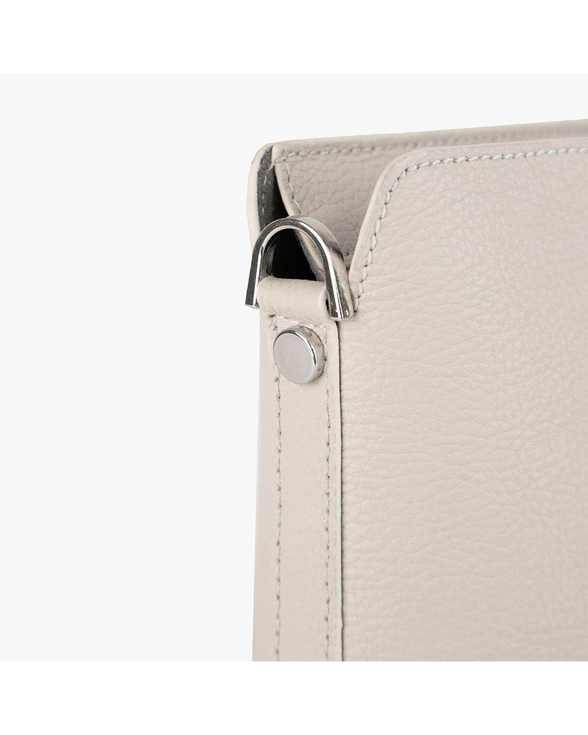 کیف چرم دوشی زنانه اف وایت برتونیکس Berttonix کد 4042