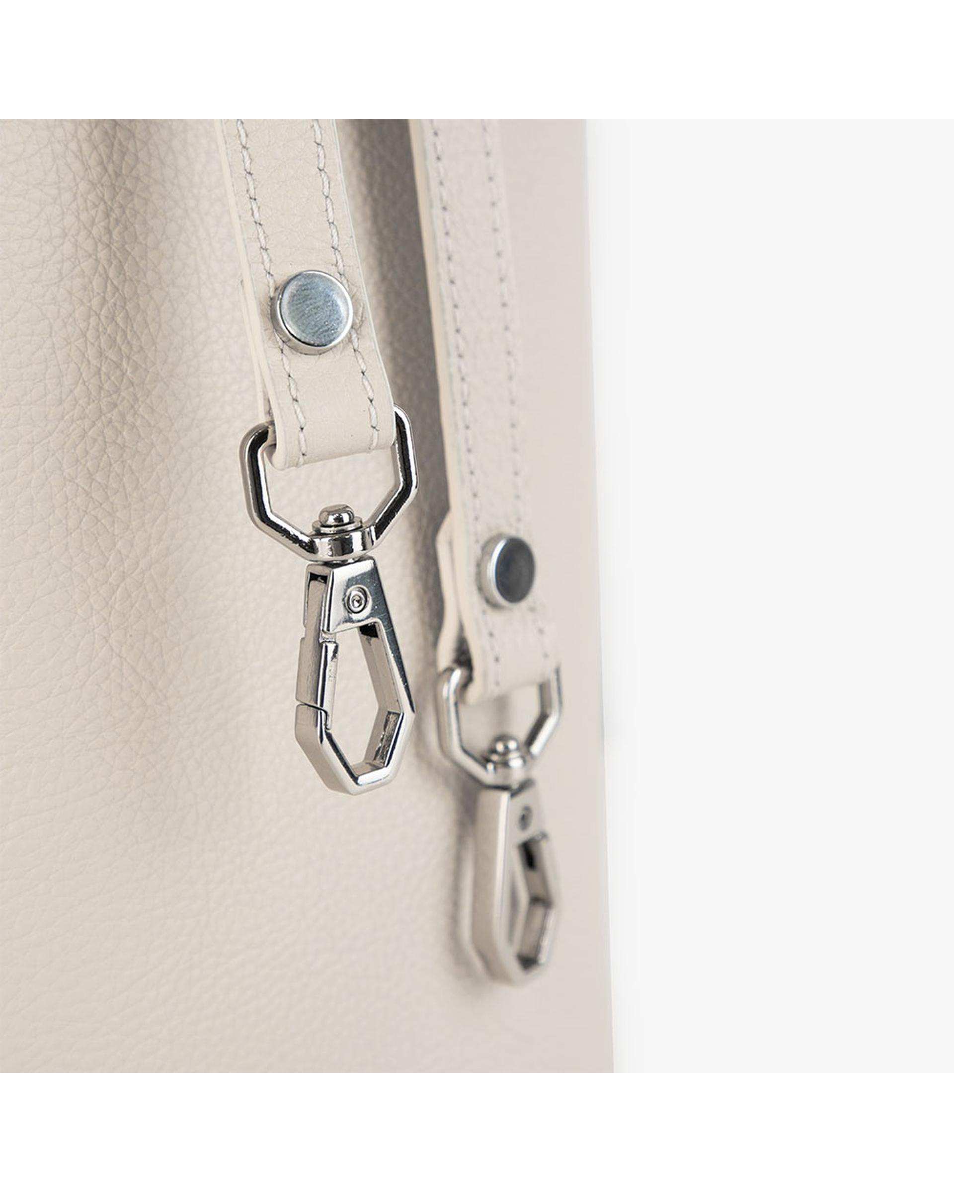 کیف چرم دوشی زنانه اف وایت برتونیکس Berttonix کد 4042