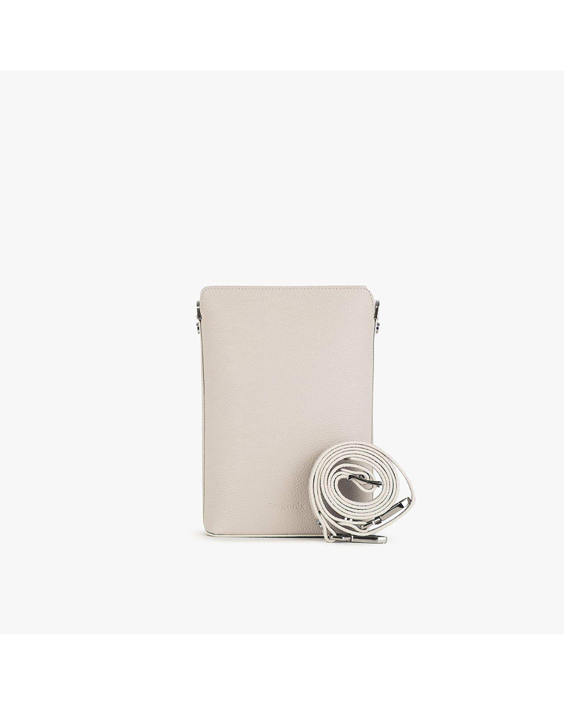 کیف چرم دوشی زنانه اف وایت برتونیکس Berttonix کد 4042