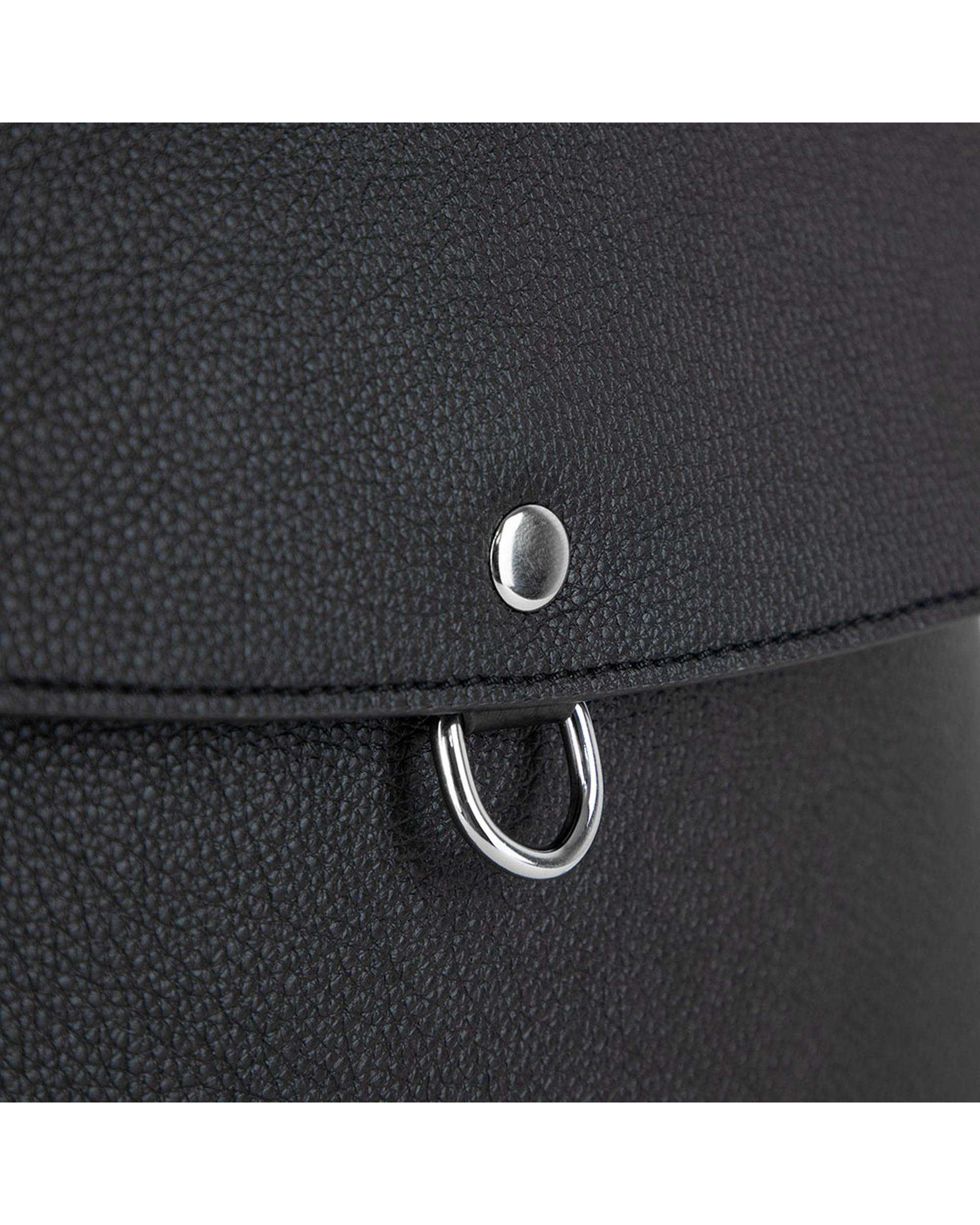 کوله پشتی چرم زنانه مشکی برتونیکس Berttonix کد 4043