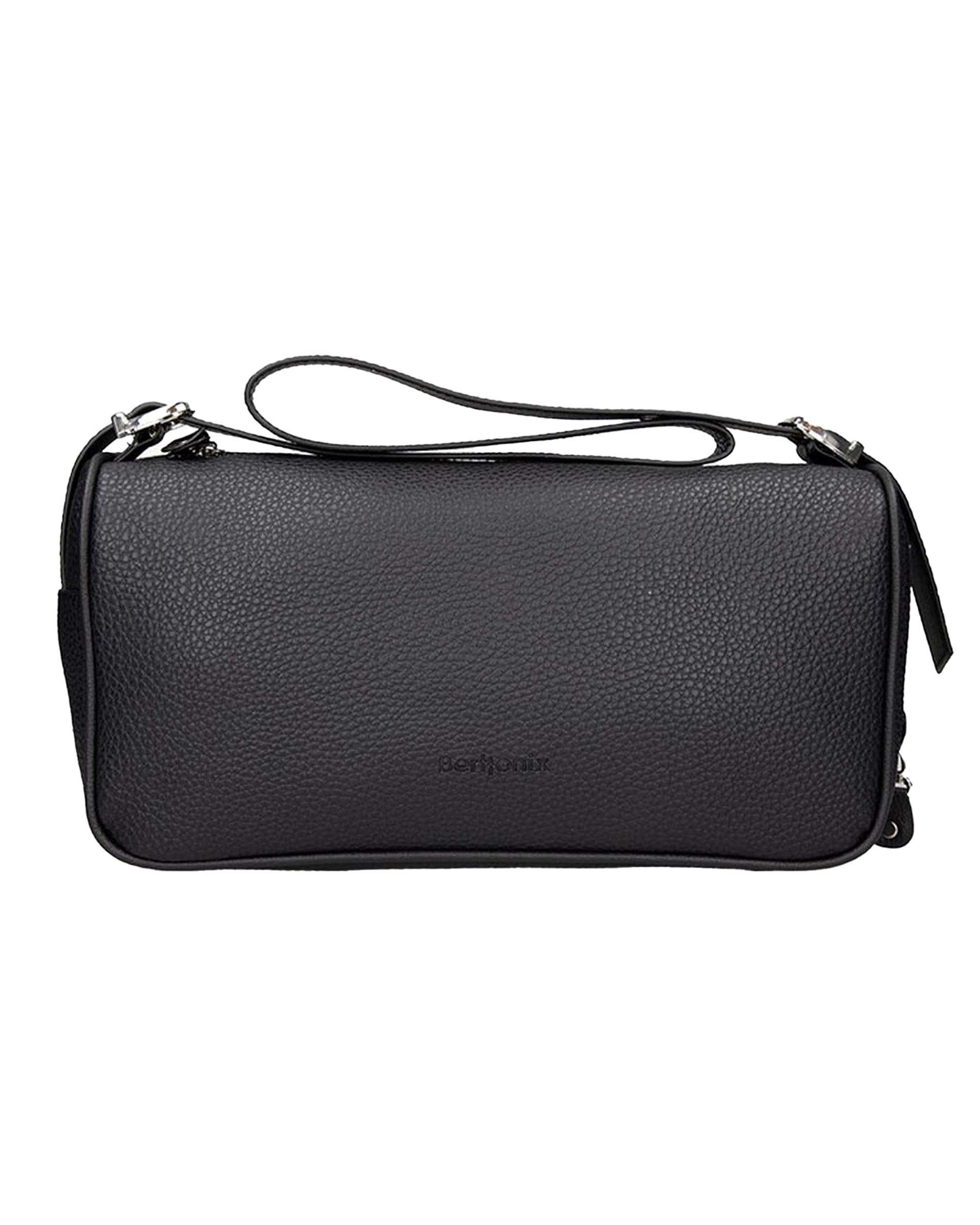 کیف دوشی زنانه مشکی برتونیکس Berttonix سوپر پیو کد 4242