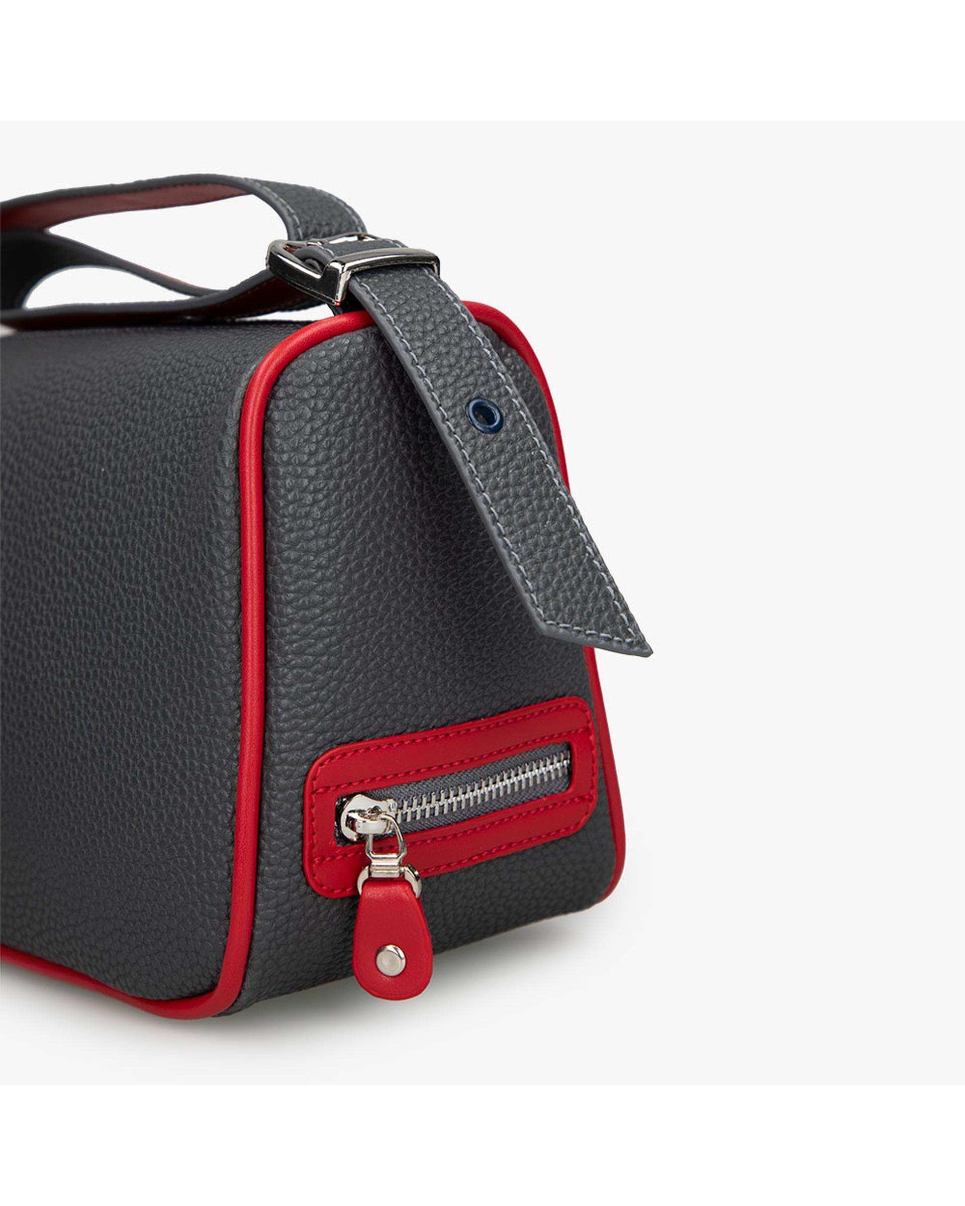 کیف دوشی زنانه طوسی تیره برتونیکس Berttonix سوپر پیو کد 4242