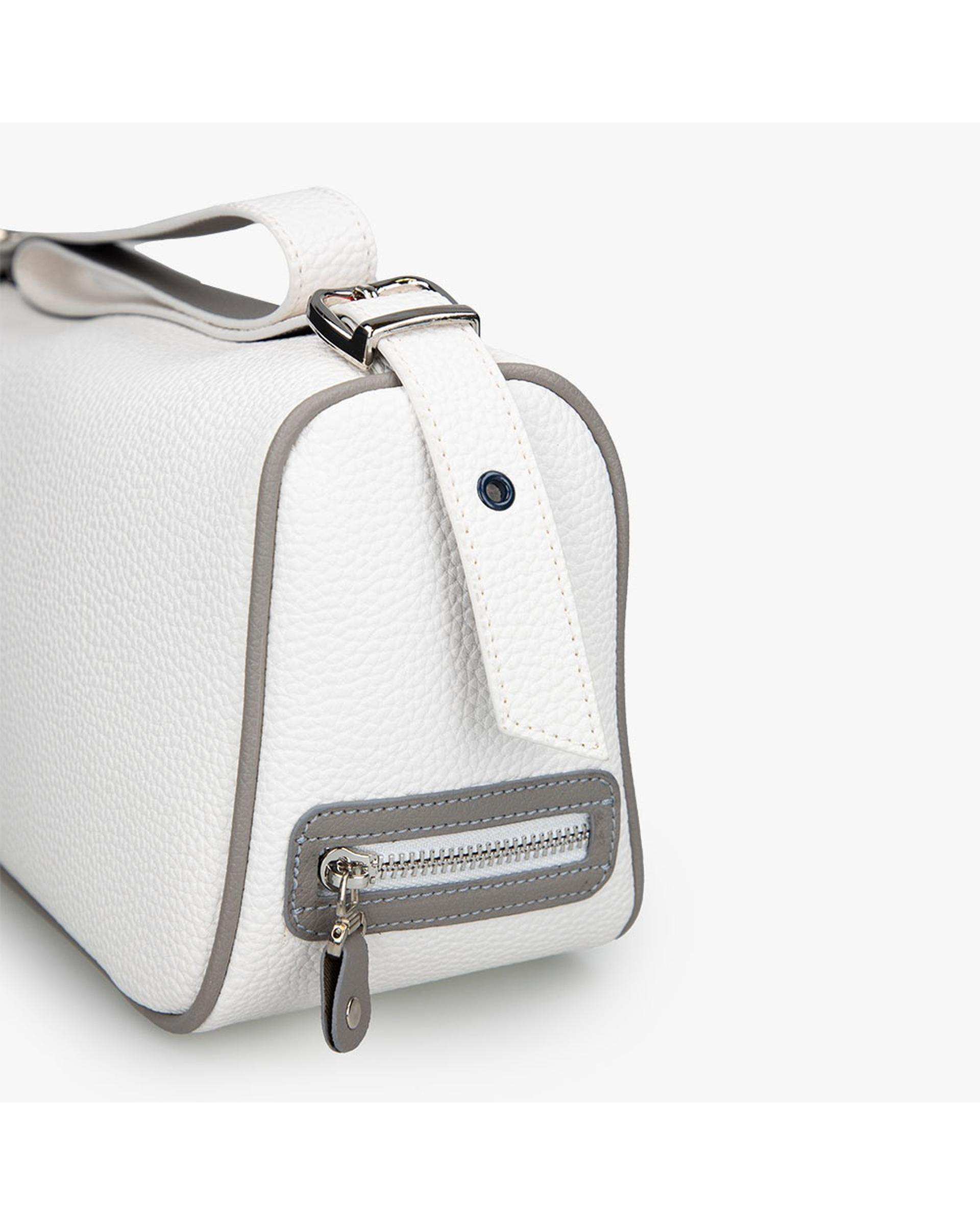 کیف دوشی زنانه سفید برتونیکس Berttonix سوپر پیو کد 4242