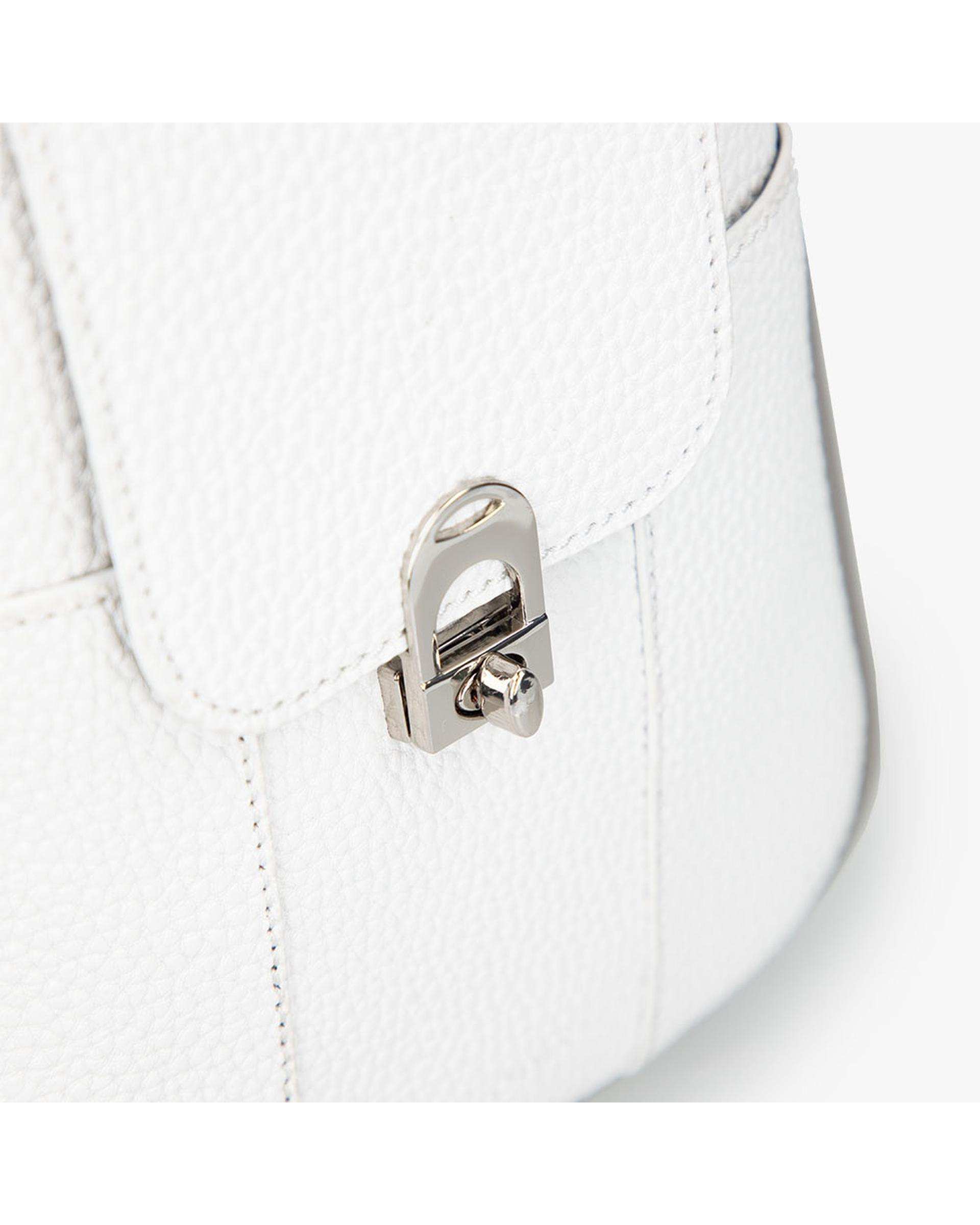 کیف دوشی زنانه سفید برتونیکس Berttonix کد 1020